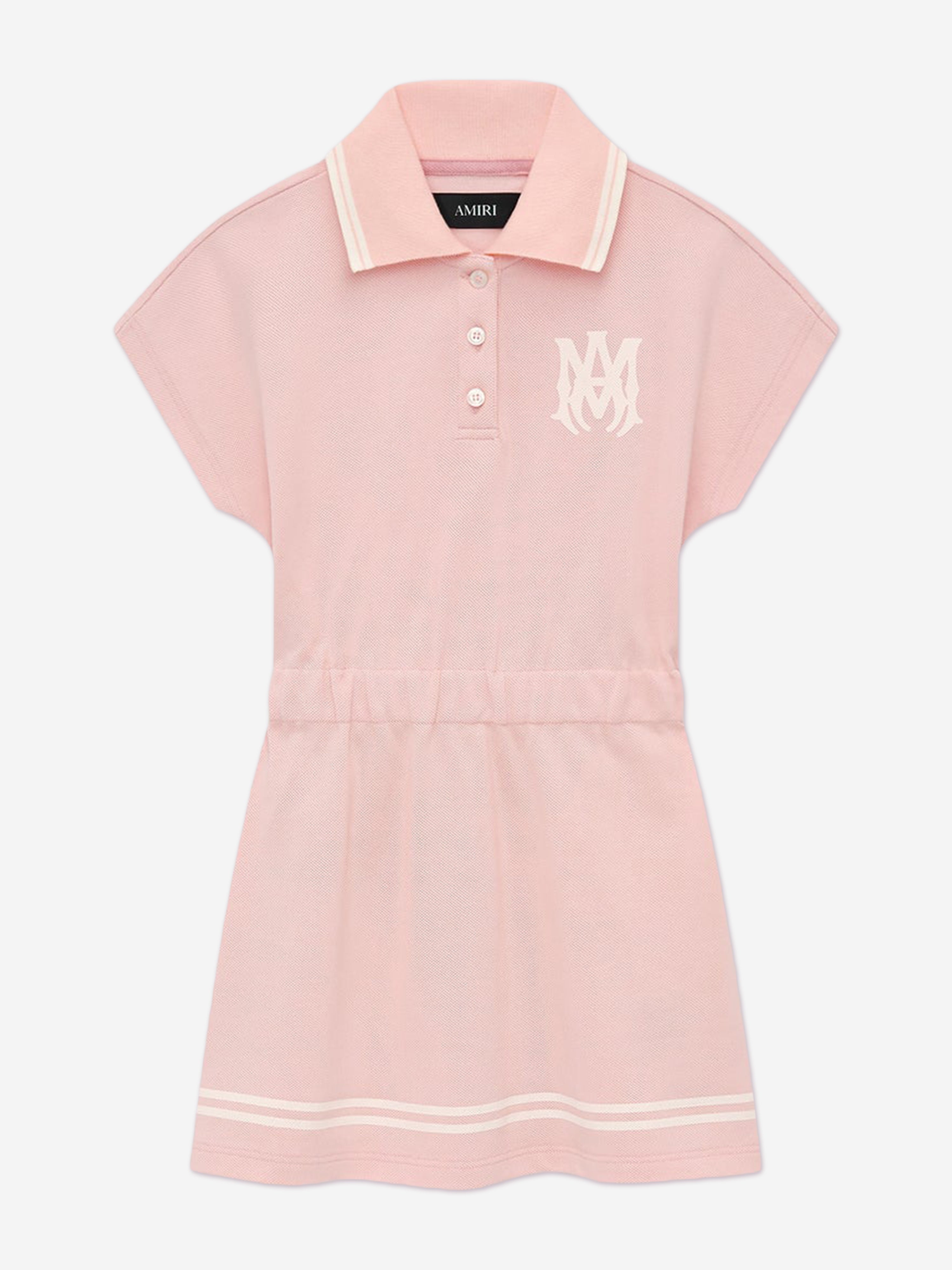 amiri dress Amiri Girls Logo Polo Dress in Pink