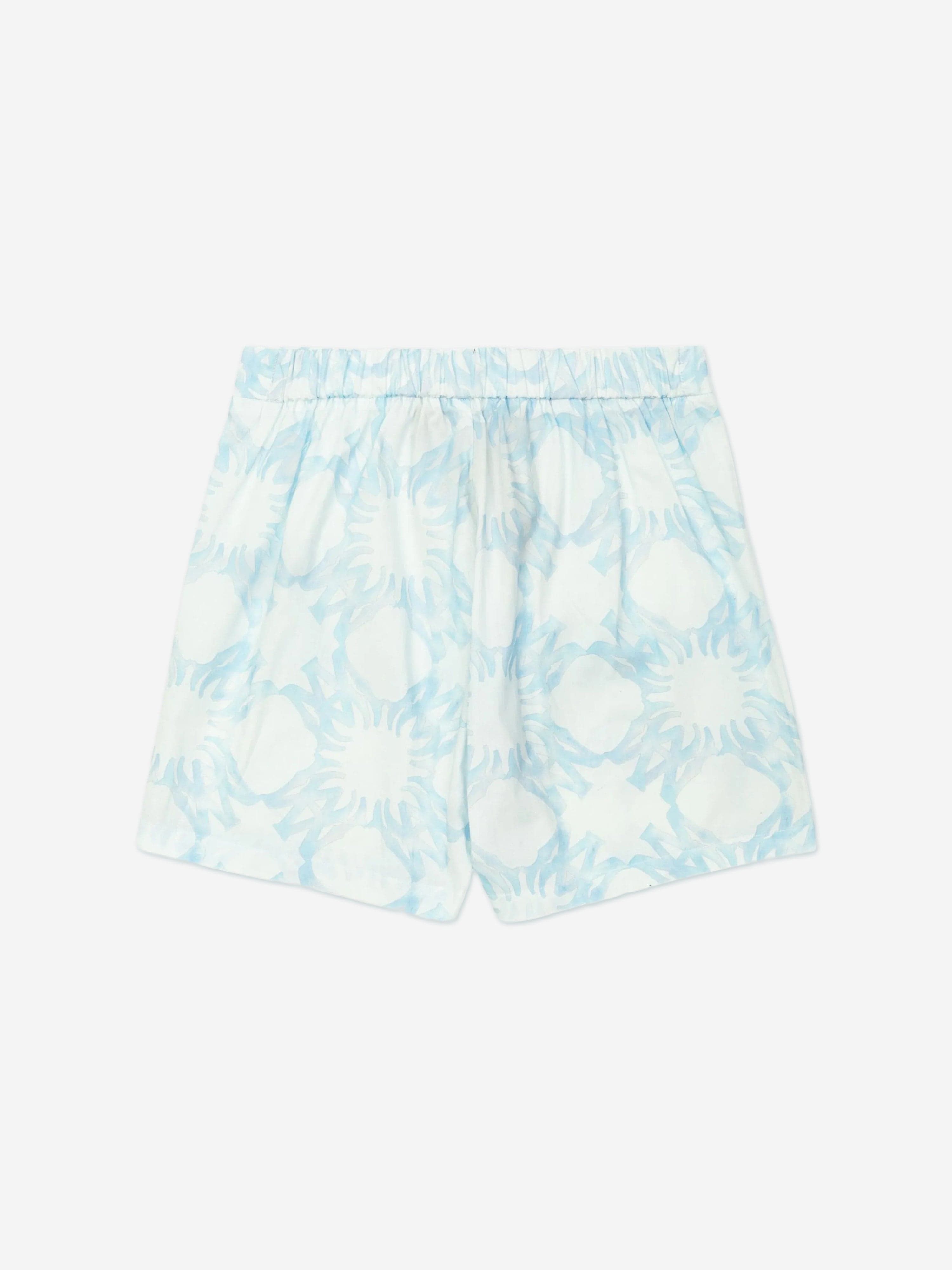 Amiri Amiri Boys MA Quad Shorts n Blue | Childsplay Clothing