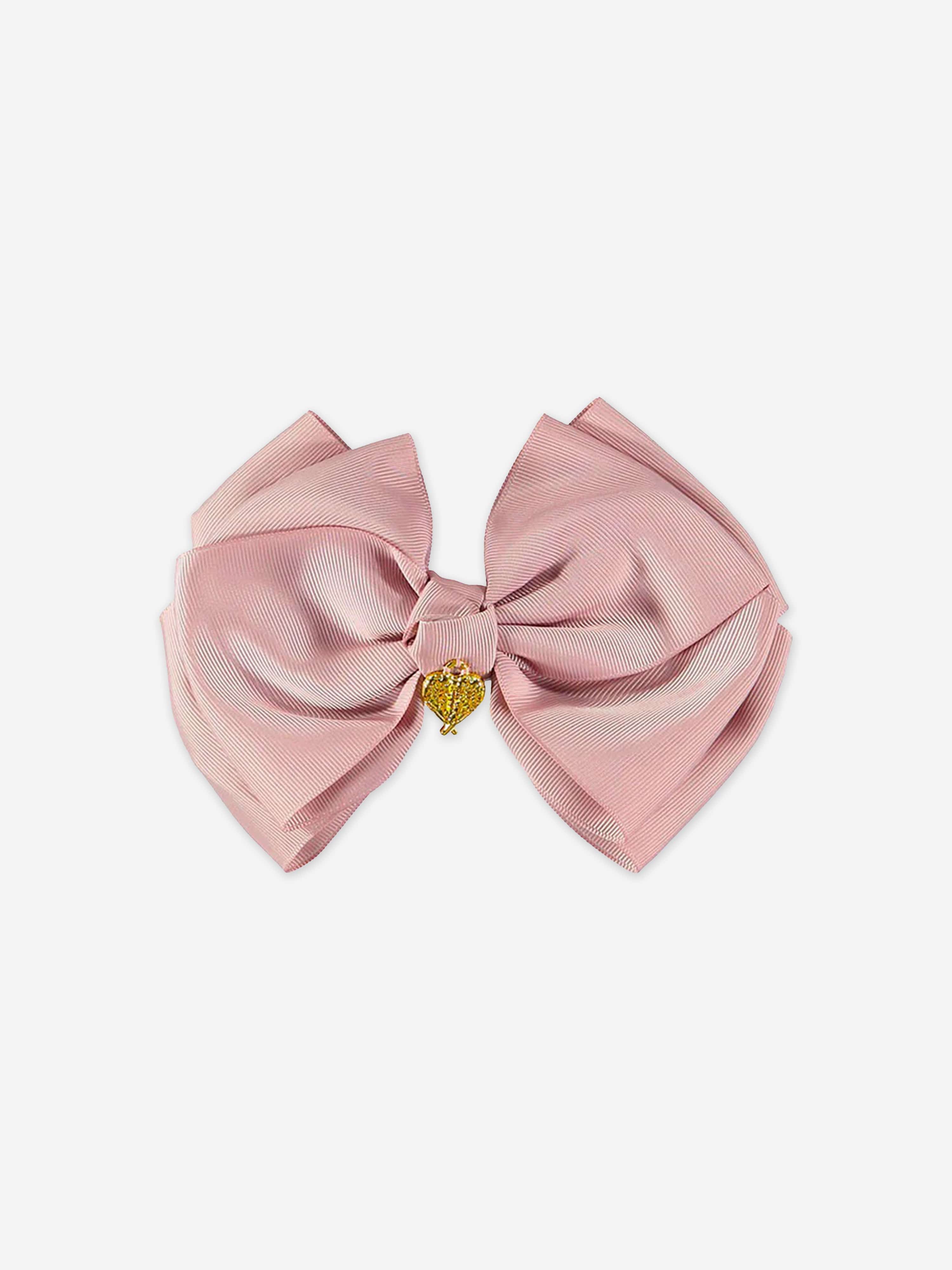 Angels Face Girls Giant Bow Hair Clip in Pink | Childsplay Clothing