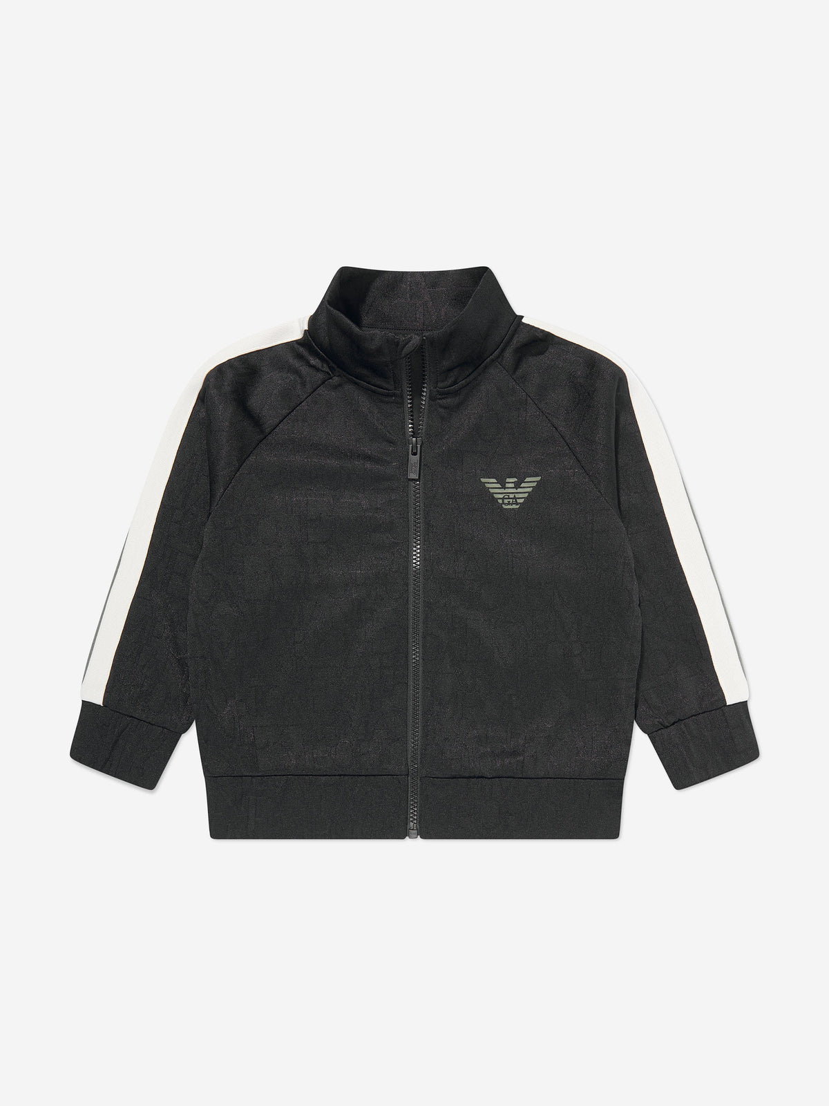 Emporio Armani Boys Logo Track Jacket in Navy | Childsplay Clothing