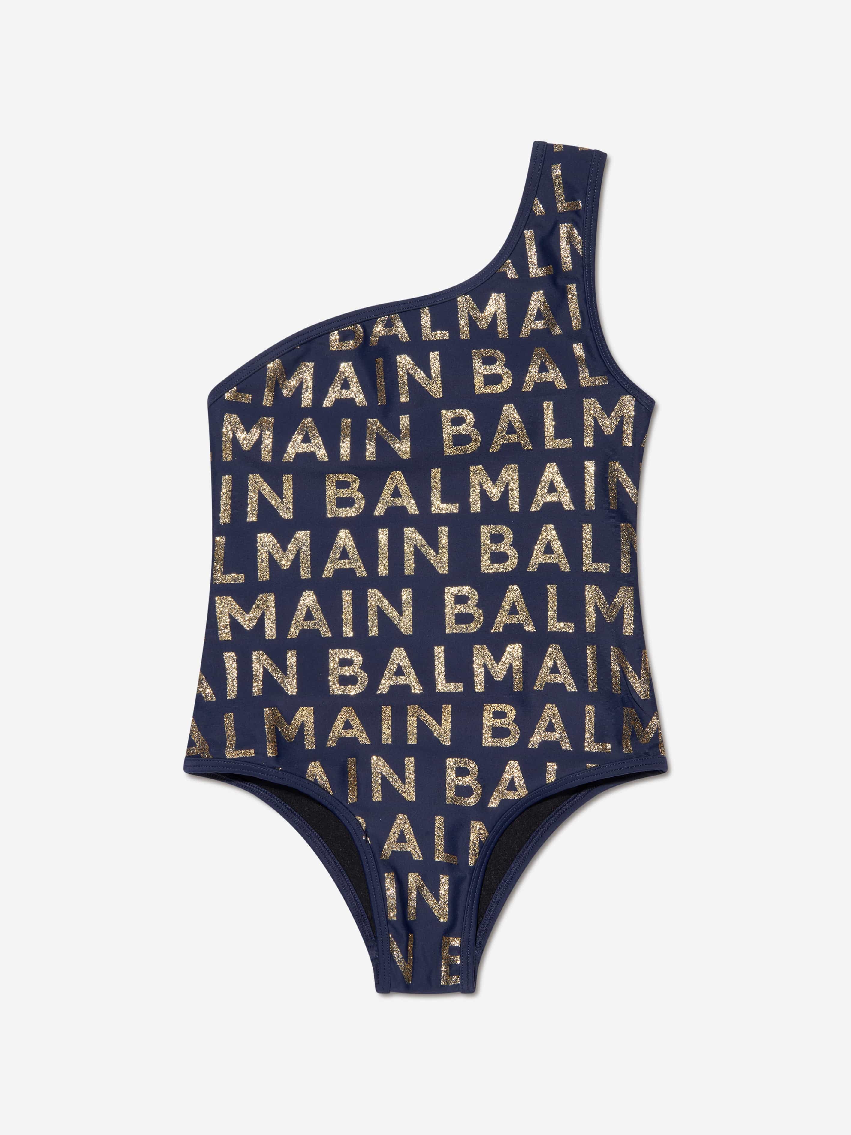 Girls Logo Print Swimsuit main image 1