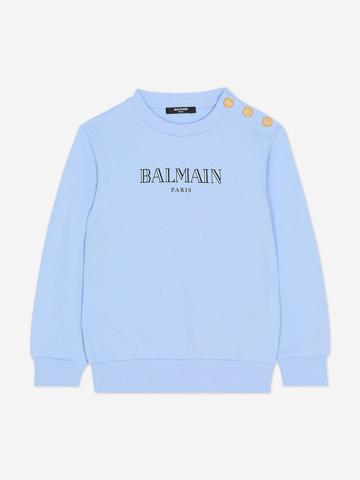 Balmain Kids Logo Sweatshirt in Blue | Childsplay Clothing