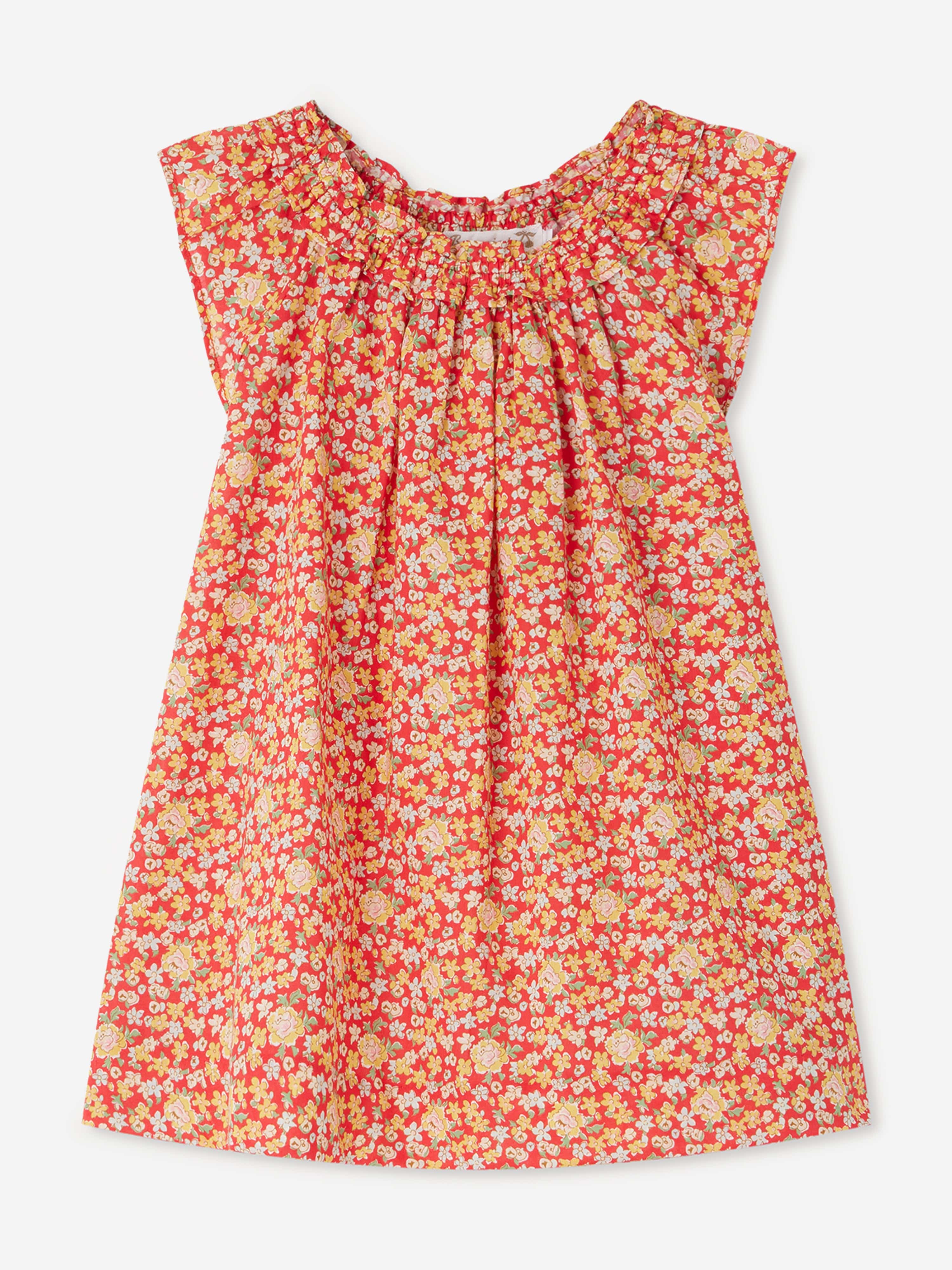 bonpoint gold dress Baby Red Goldina Burgundy Shimmering Tulle Prom Size:14 QUICK SHIP jm-flora-tank-dress The girls red floral