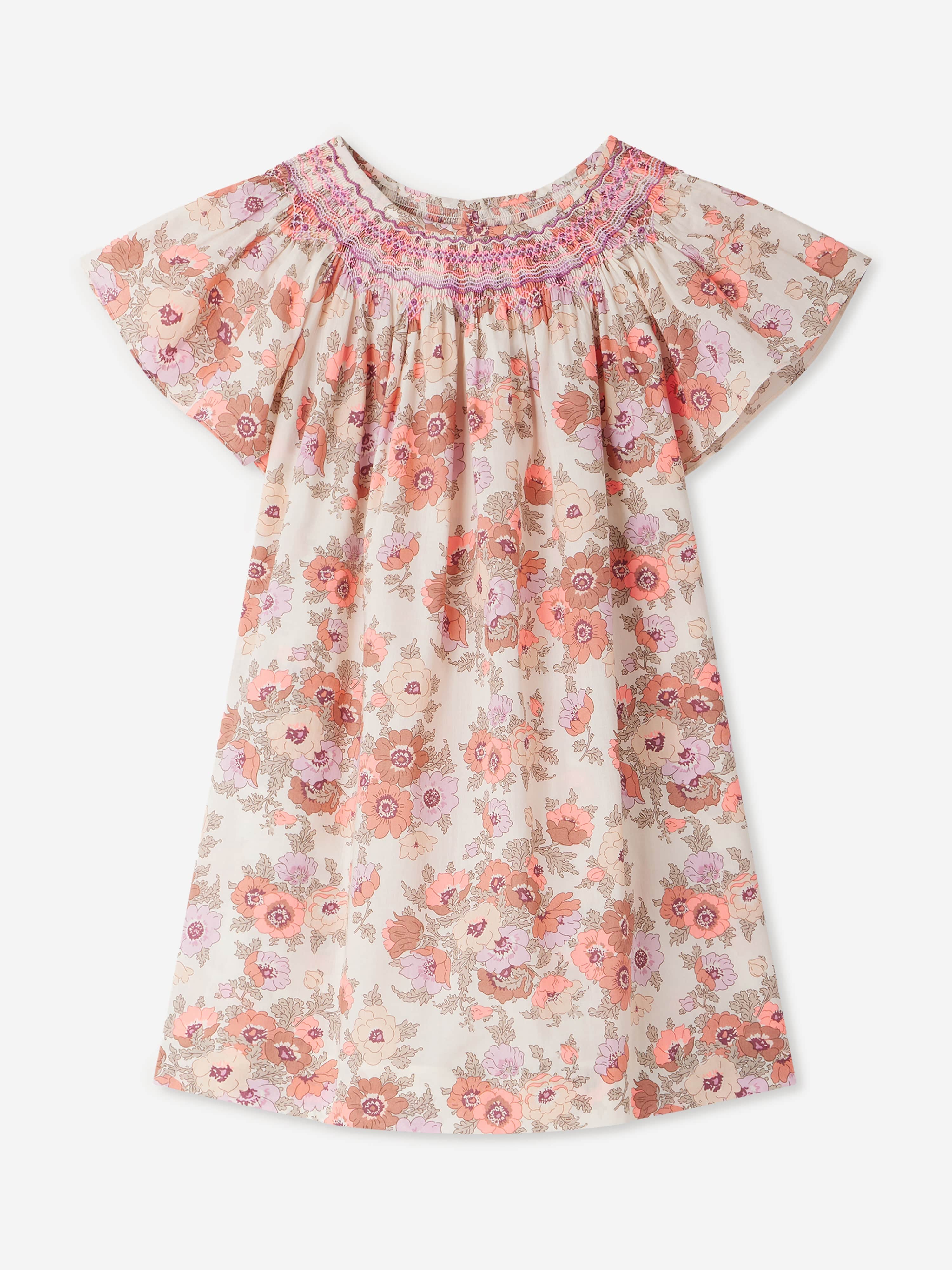bonpoint pink dress Bonpoint | Arlene Pink dress in Liberty fabric | Girl