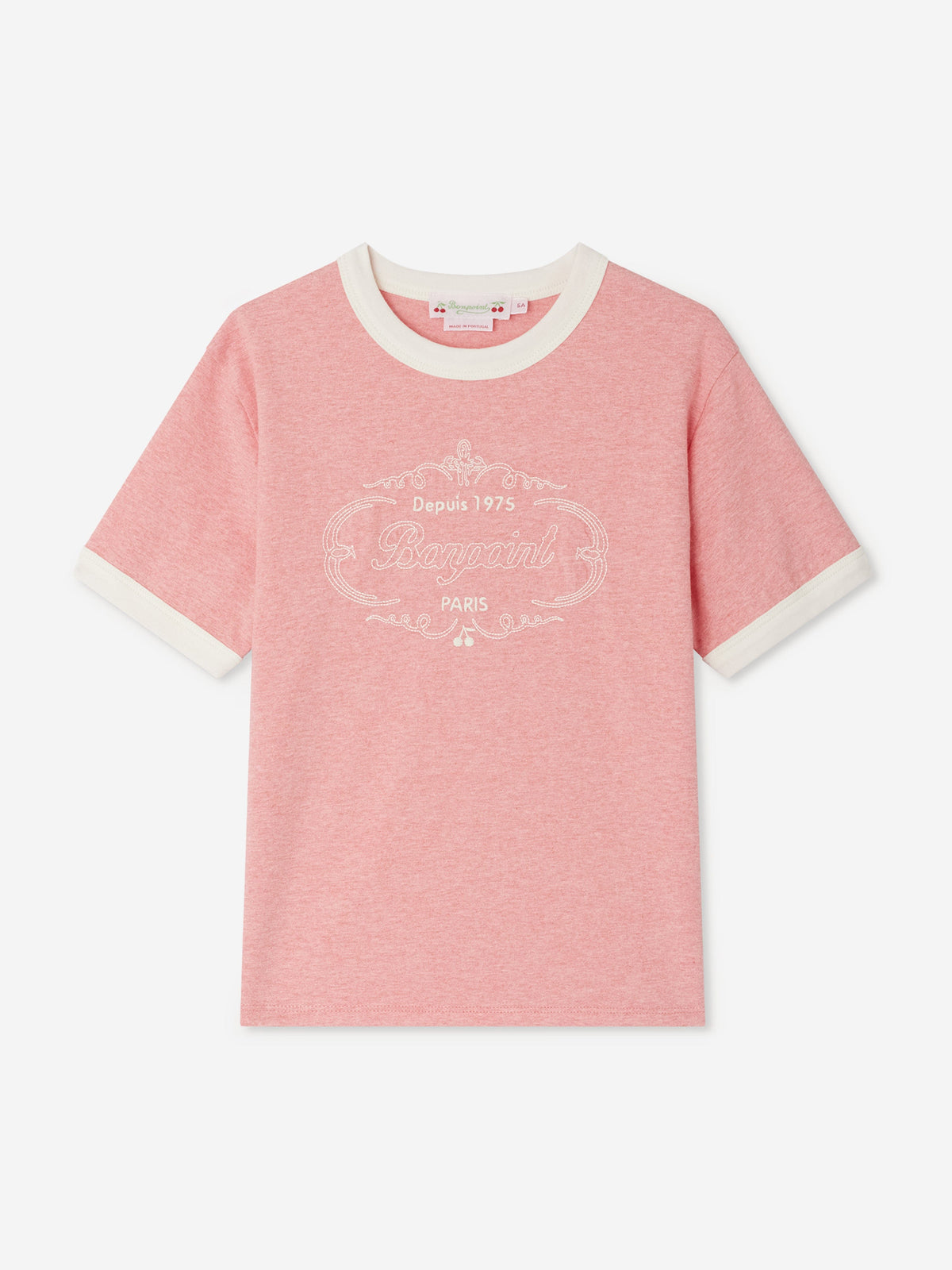 Bonpoint Girls Emma T-Shirt in Pink | Childsplay Clothing