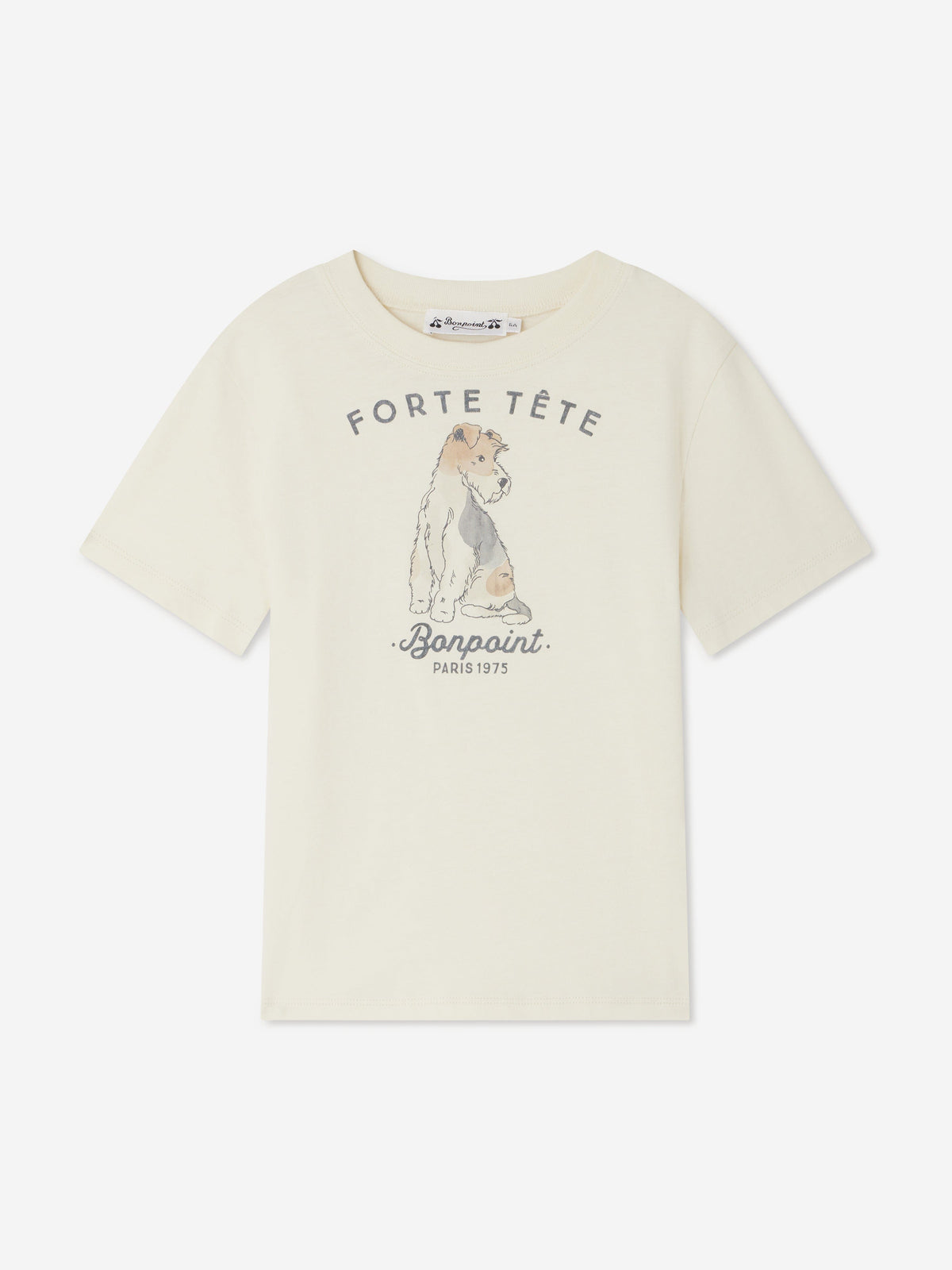 Bonpoint Boys Thibald T-Shirt in Ivory | Childsplay Clothing