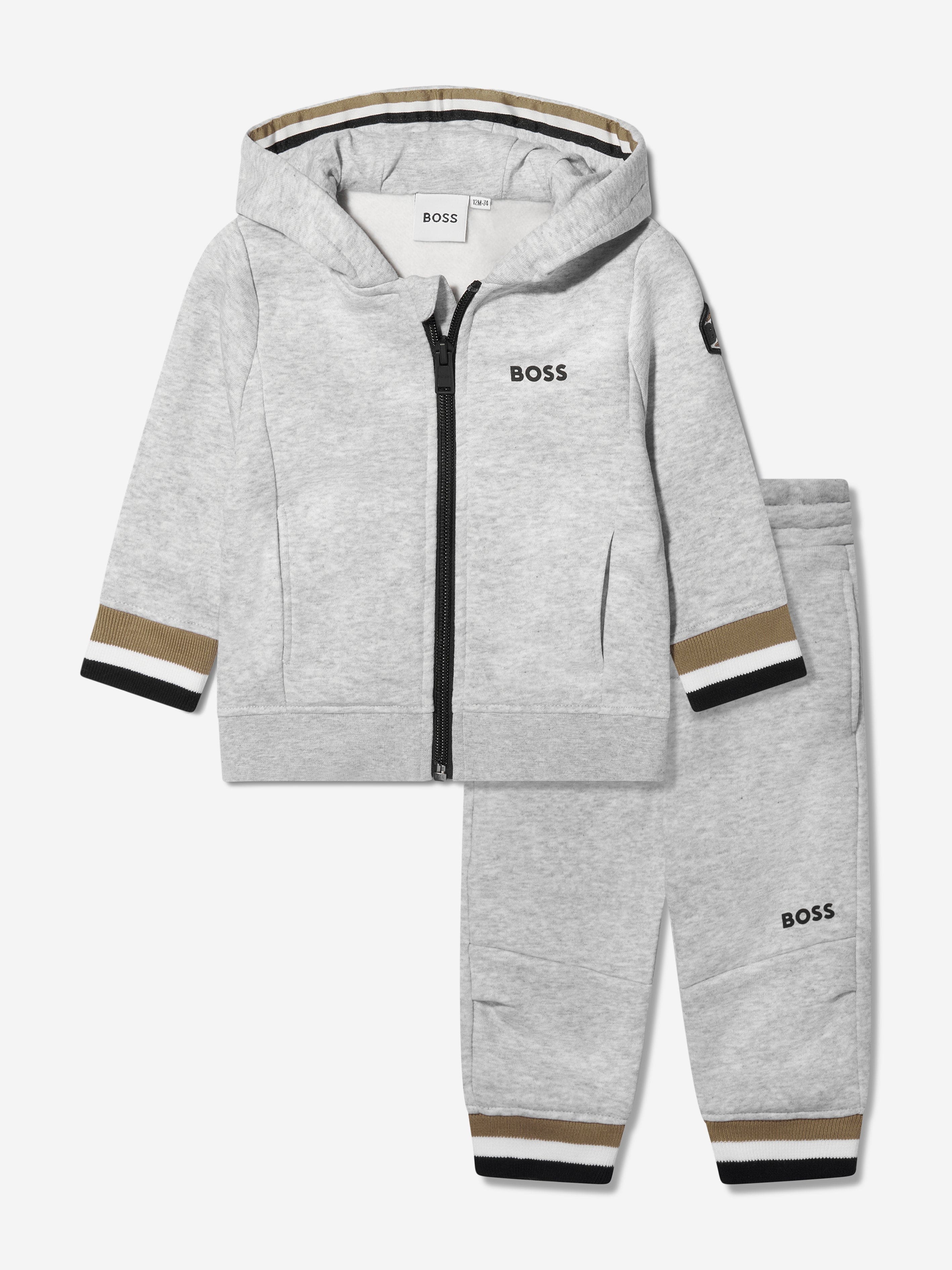 Baby Boys Tracksuit in Grey Childsplay Clothing