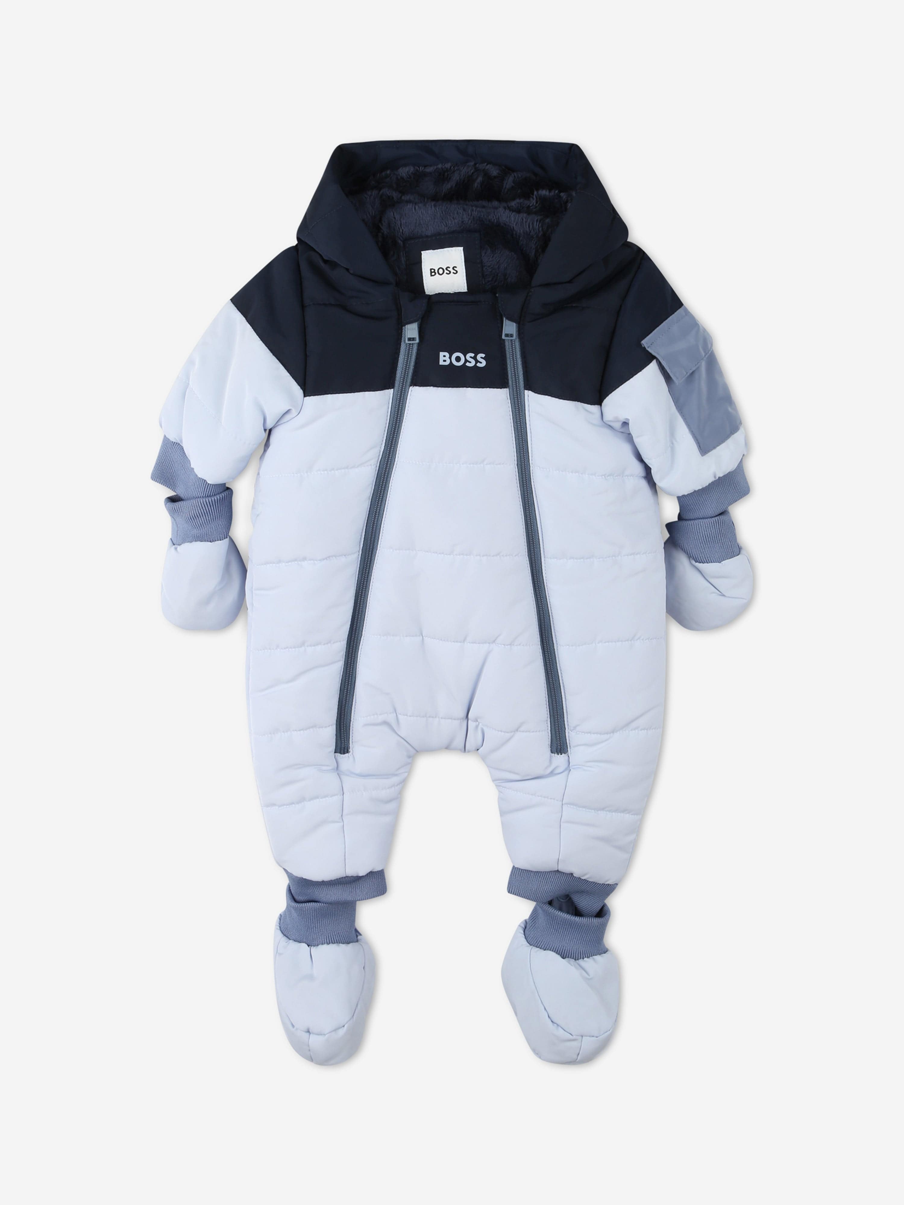 BOSS Baby Boys Snowsuit ih Blue | Childsplay Clothing