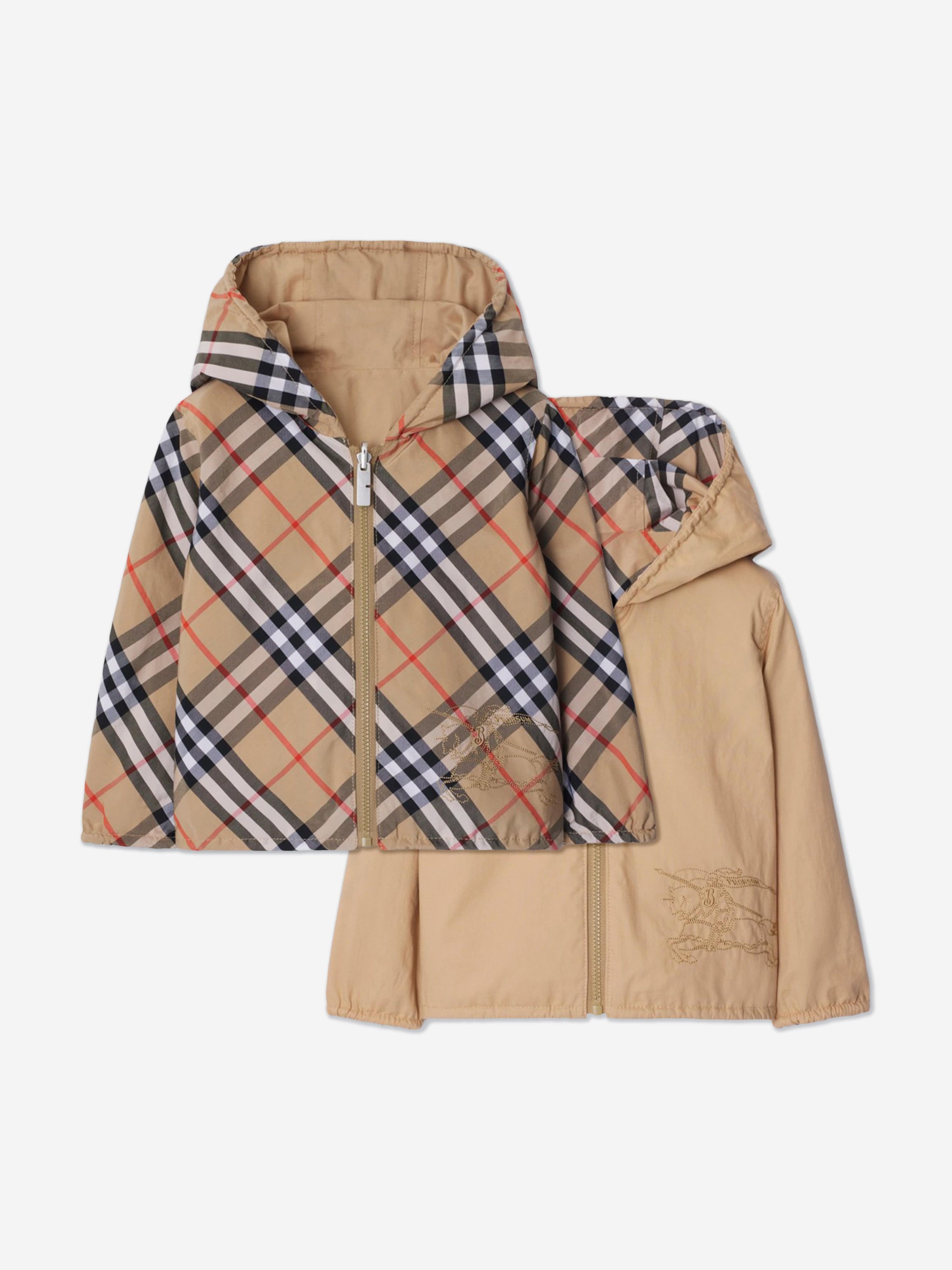 Burberry Kids Burberry Baby Boys Mini Rufus Check Reversible