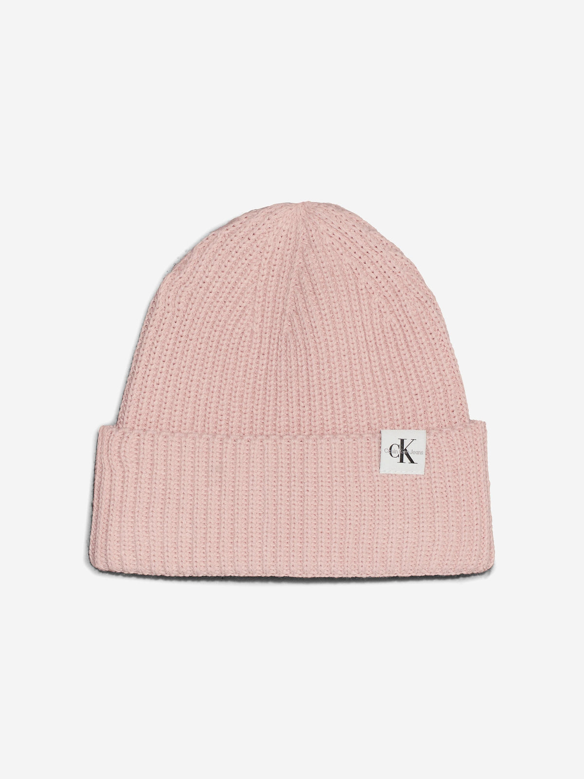CK Beanie Buy Calvin Klein Grey Heather MonAndram Rib Beanie | Luksusbaby main image 4