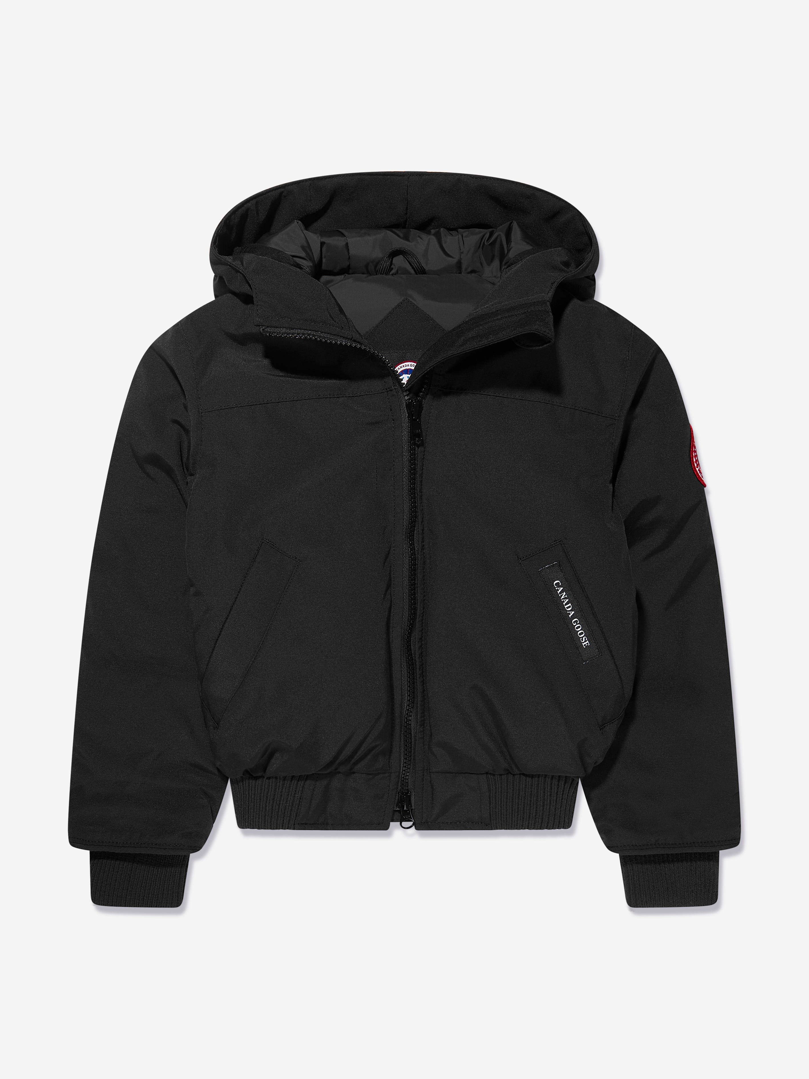 Canada Goose Canada Goose Kids Grizzly Bomber in Black 