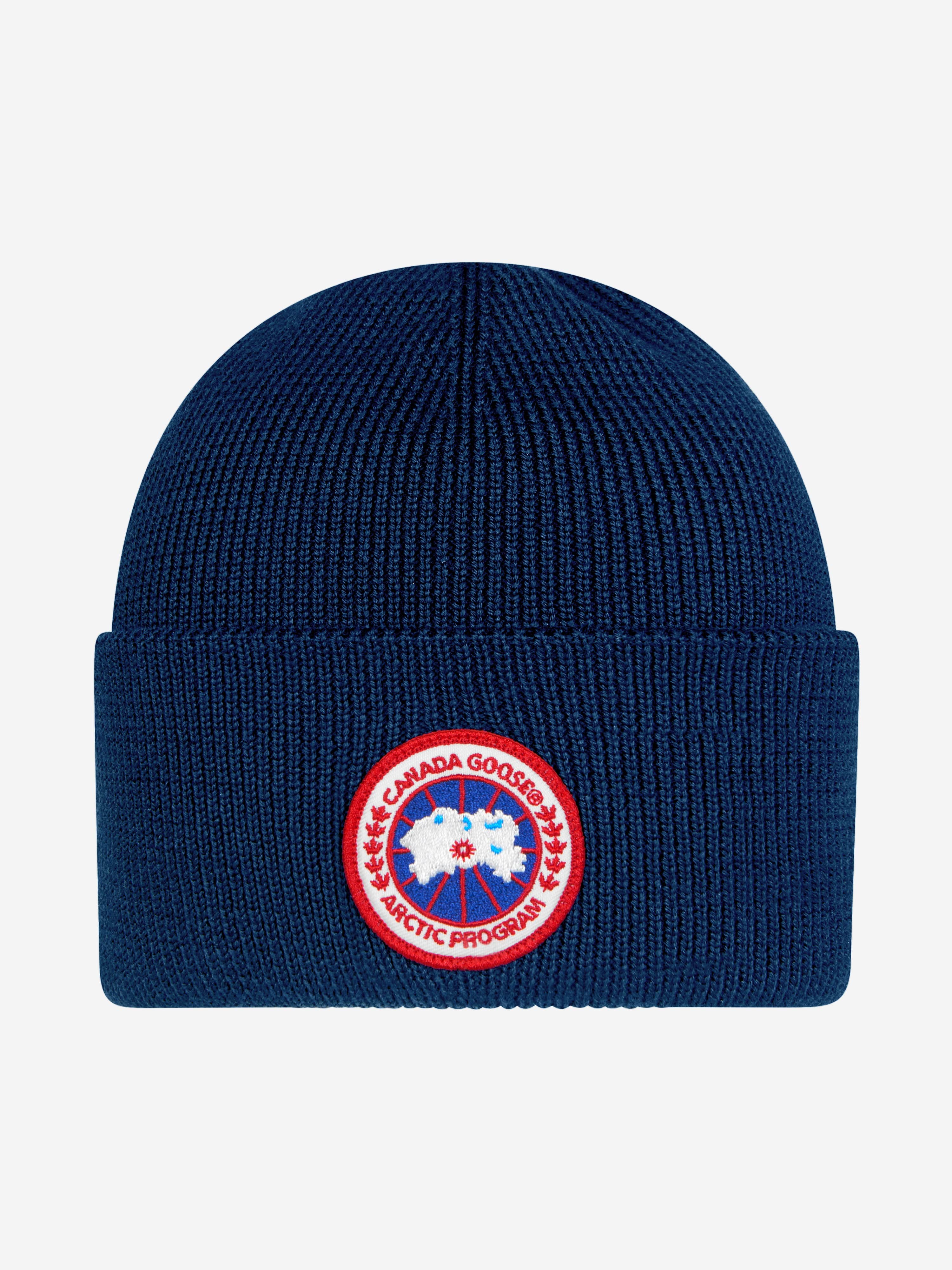 Canada Goose Canada Goose Kids Arctic Toque in Navy Canada Goose Canada Goose Kids Arctic Toque in Navy