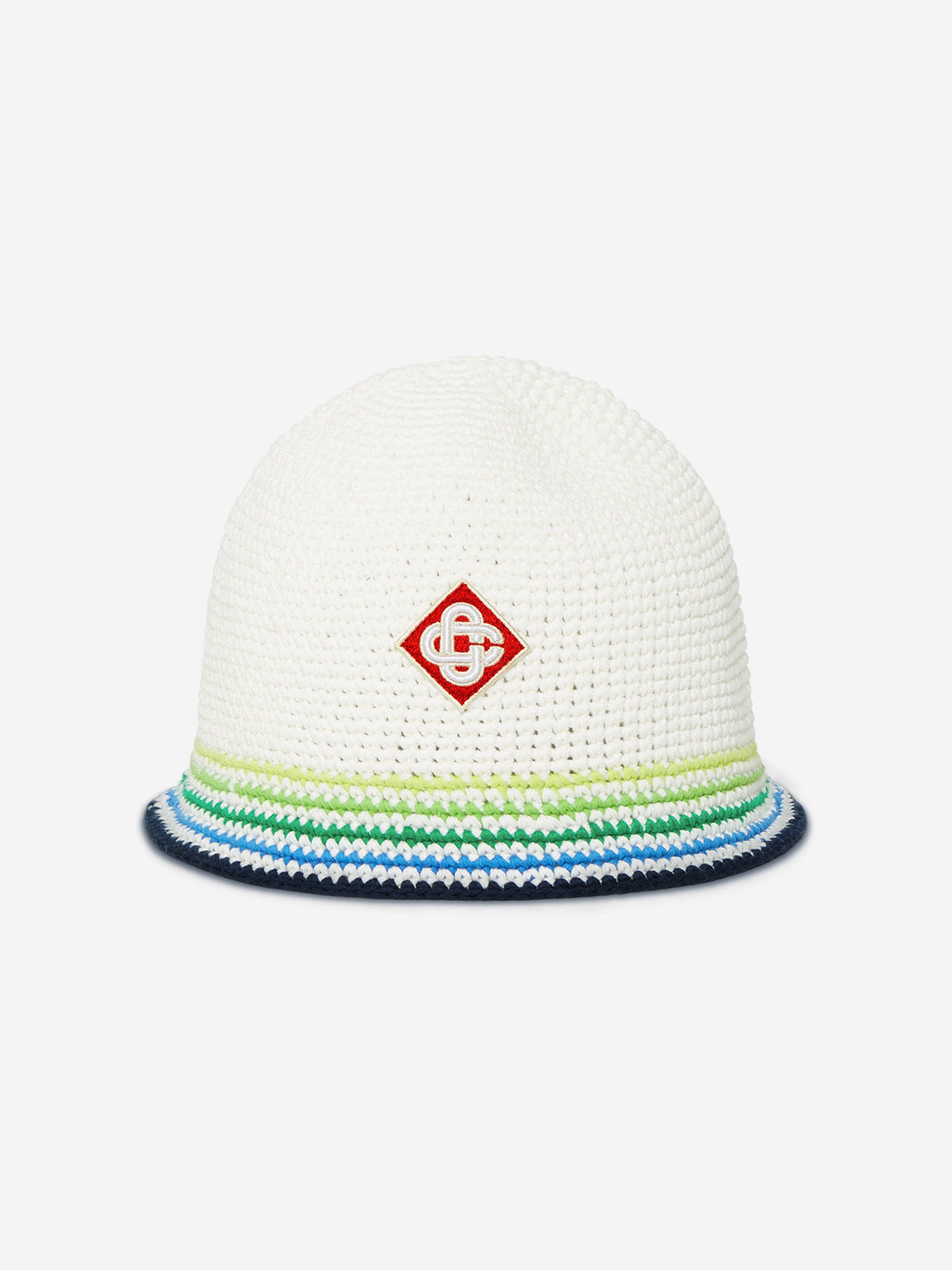 Casablanca Kids Crochet Hat in White | Childsplay Clothing display picture 1
