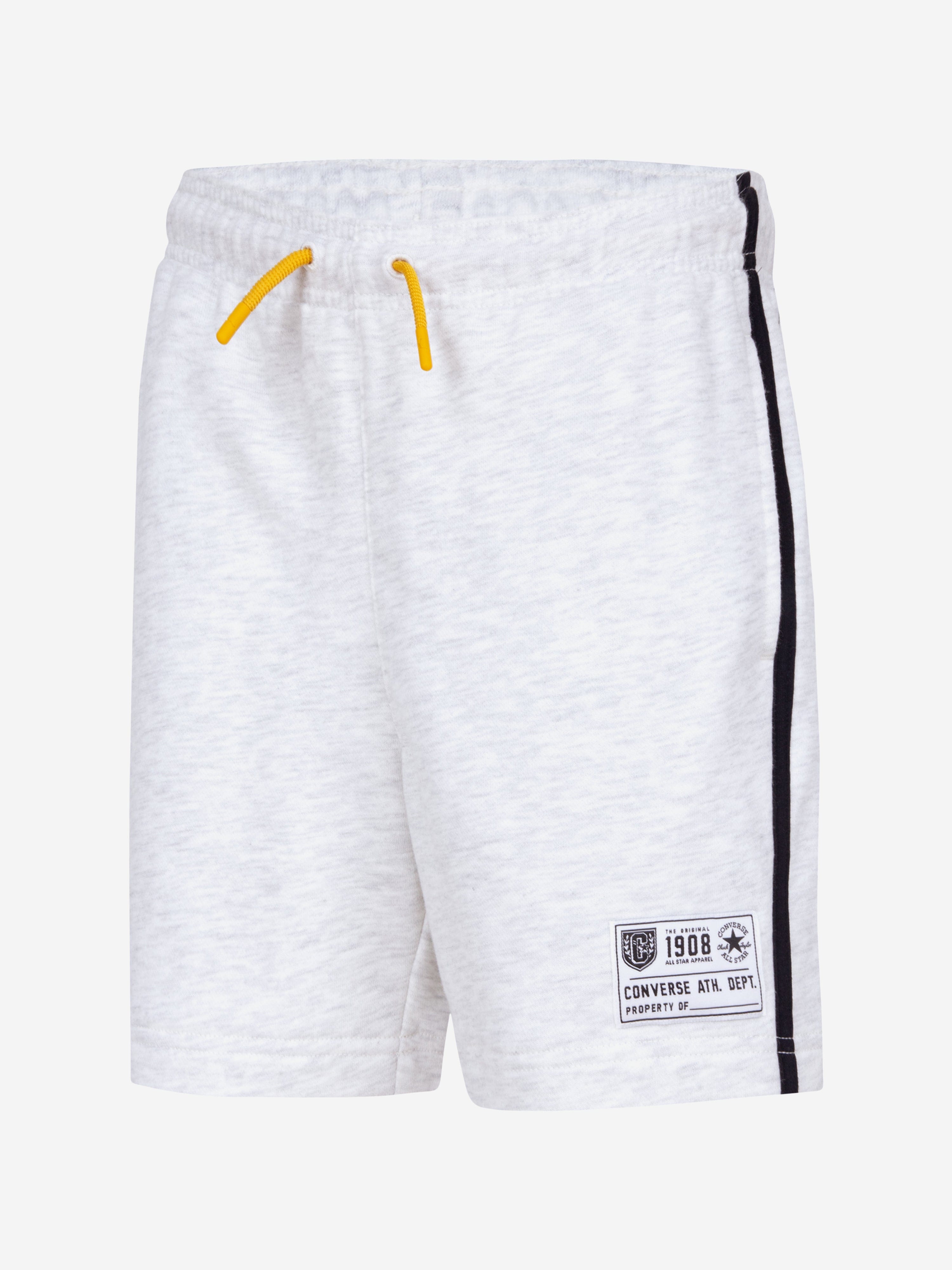 Converse Converse Boys Retro Side Stripe Shorts in Grey