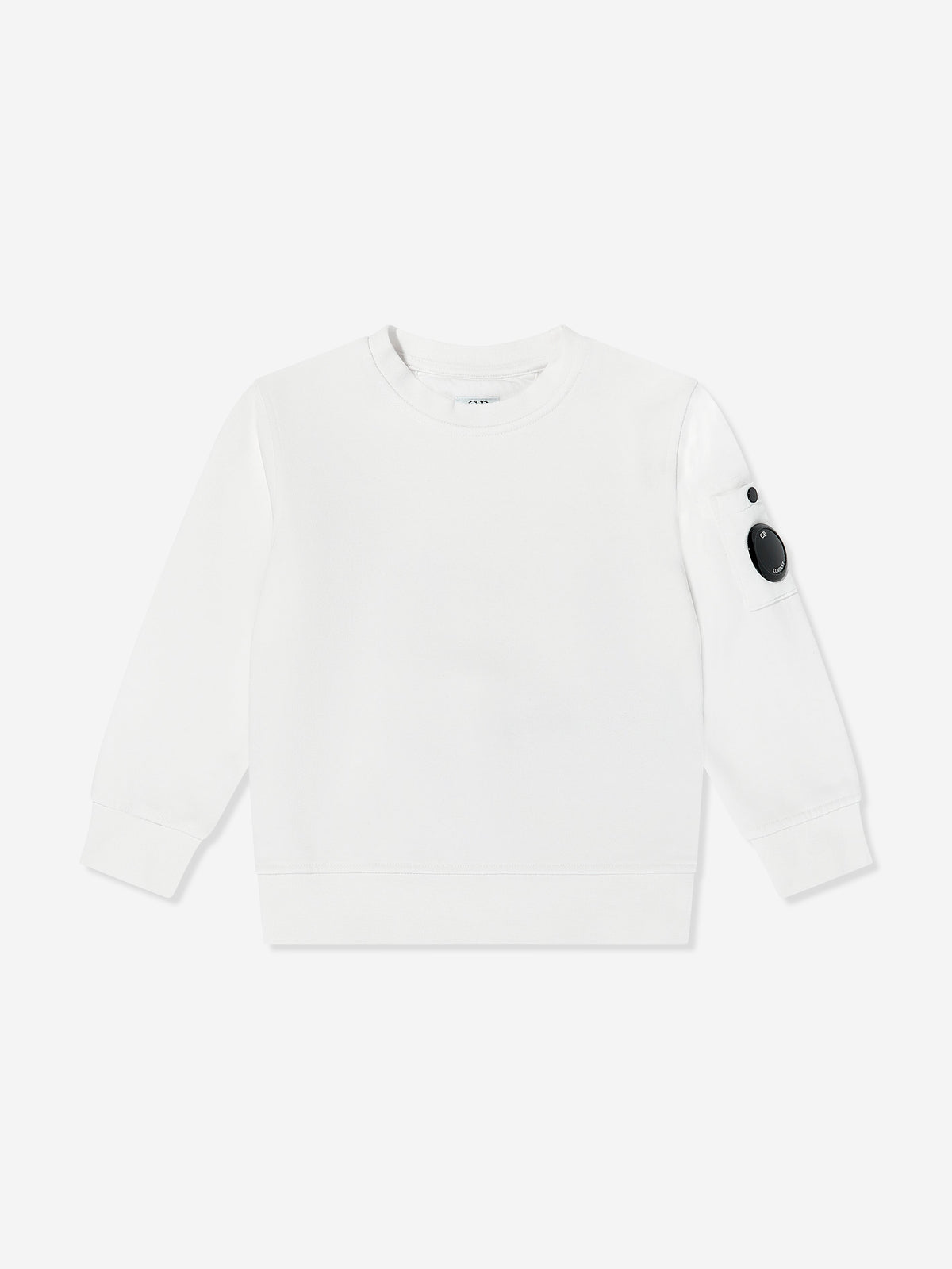 C.P. Company Boys Lens Sweatshirt in Ivory | Childsplay Clothing