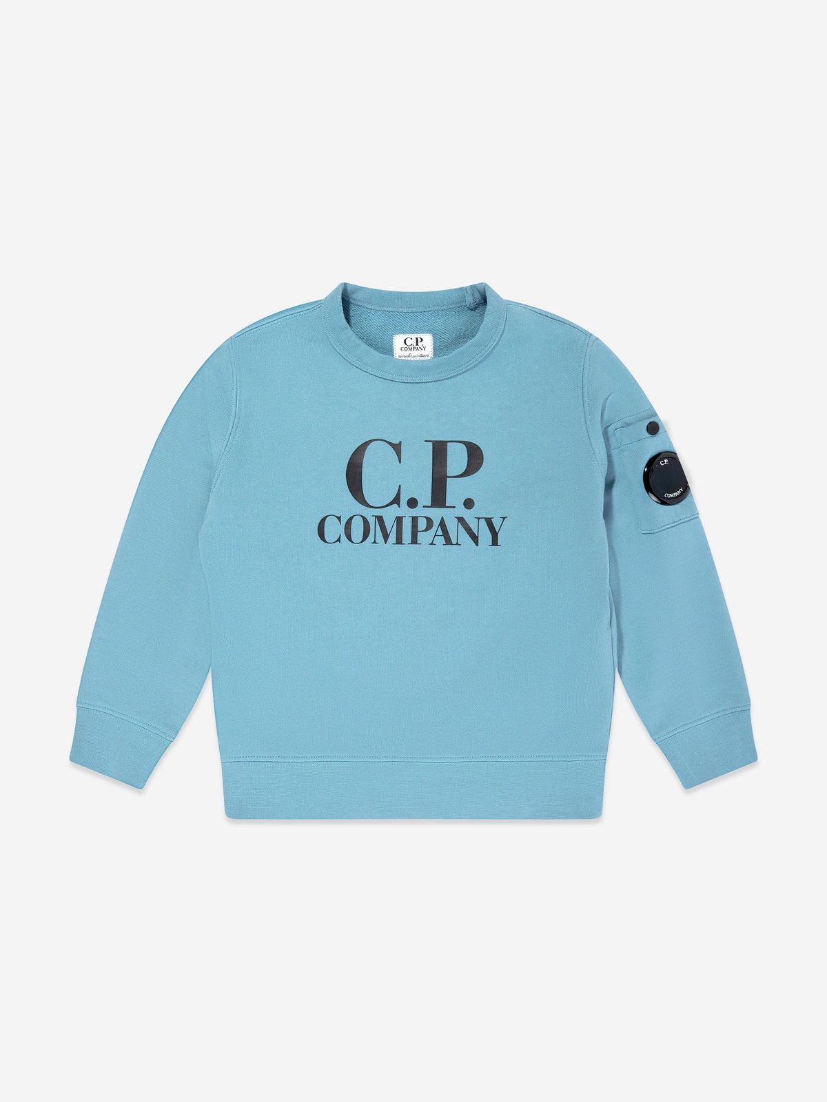 C.P. Company Boys Logo Sweatshirt in Blue | Childsplay Clothing