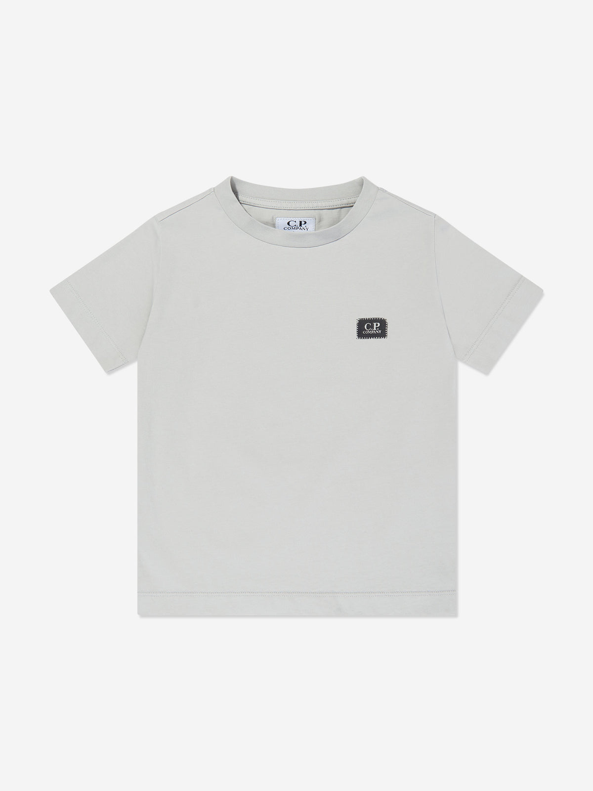 C.P. Company Boys Logo T-Shirt in Grey | Childsplay Clothing