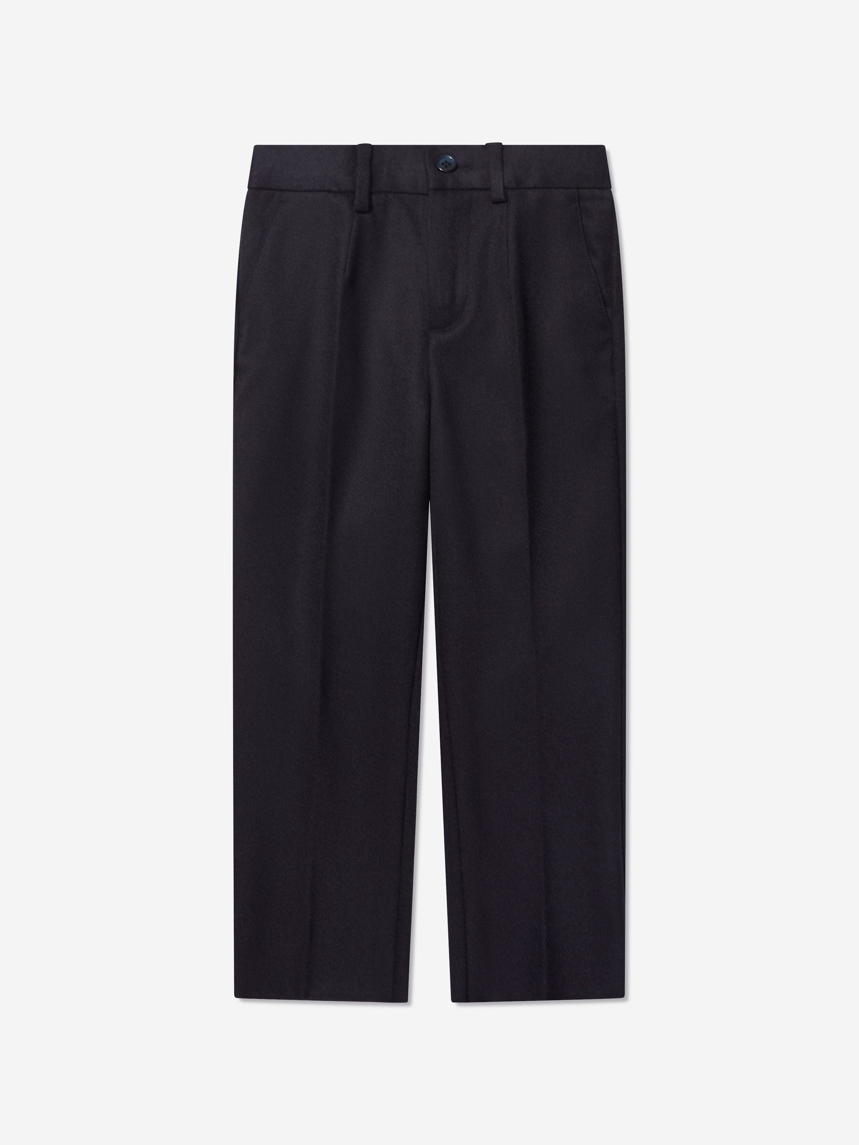 Dolce & Gabbana Boys Slim Fit Trousers in Navy Dolce & Gabbana Boys Slim Fit Trousers in Navy