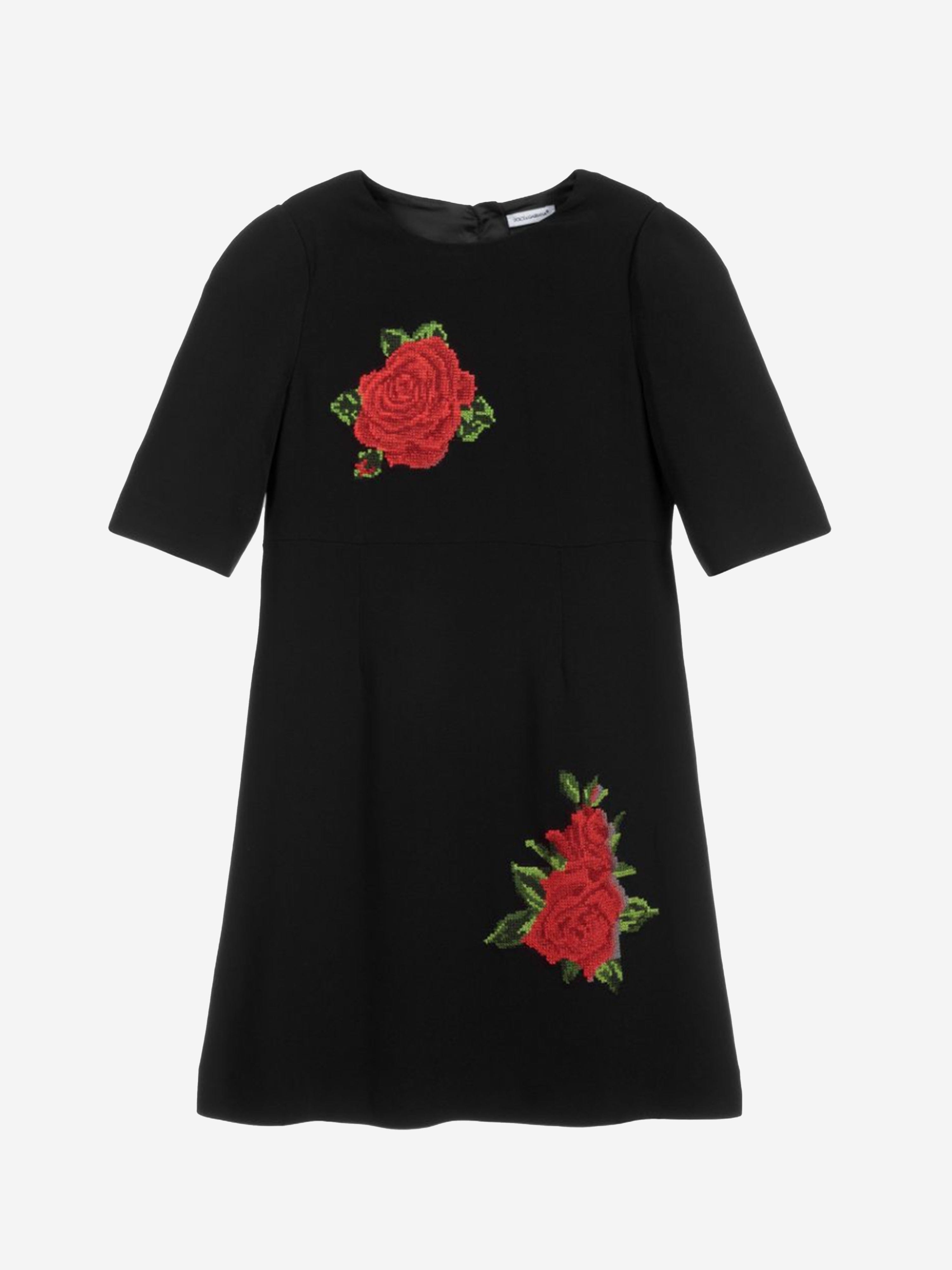 Dolce & Gabbana Girls Dress 2 Yrs Black
