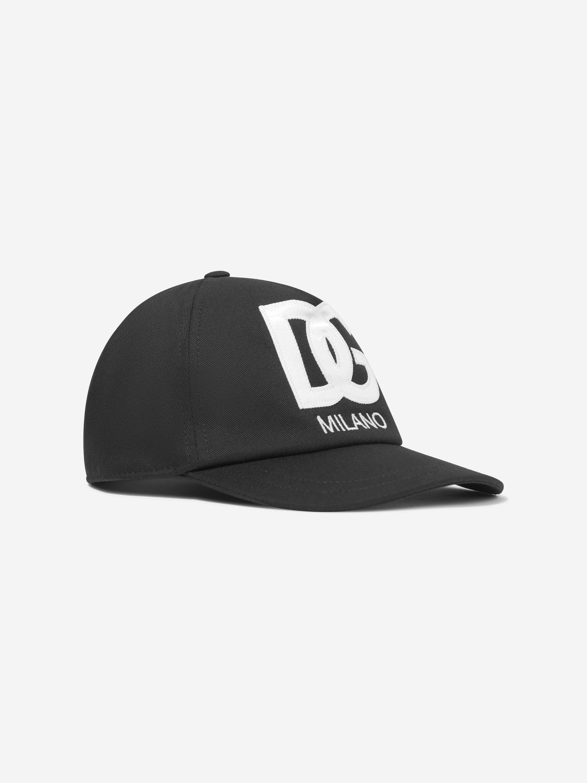 Dolce & Gabbana White and Black Cap Dolce & Gabbana Patterned cotton twill baseball cap  main image 2