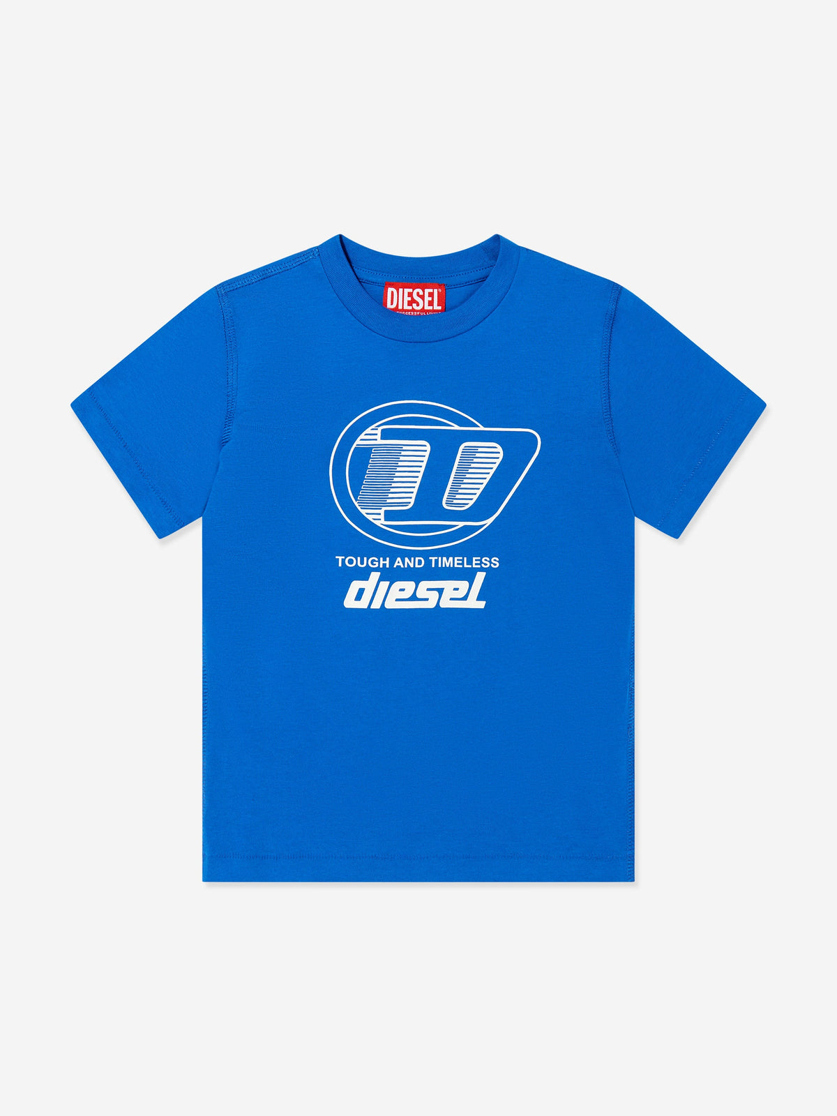 Diesel Kids Logo T-Shirt in Blue | Childsplay Clothing