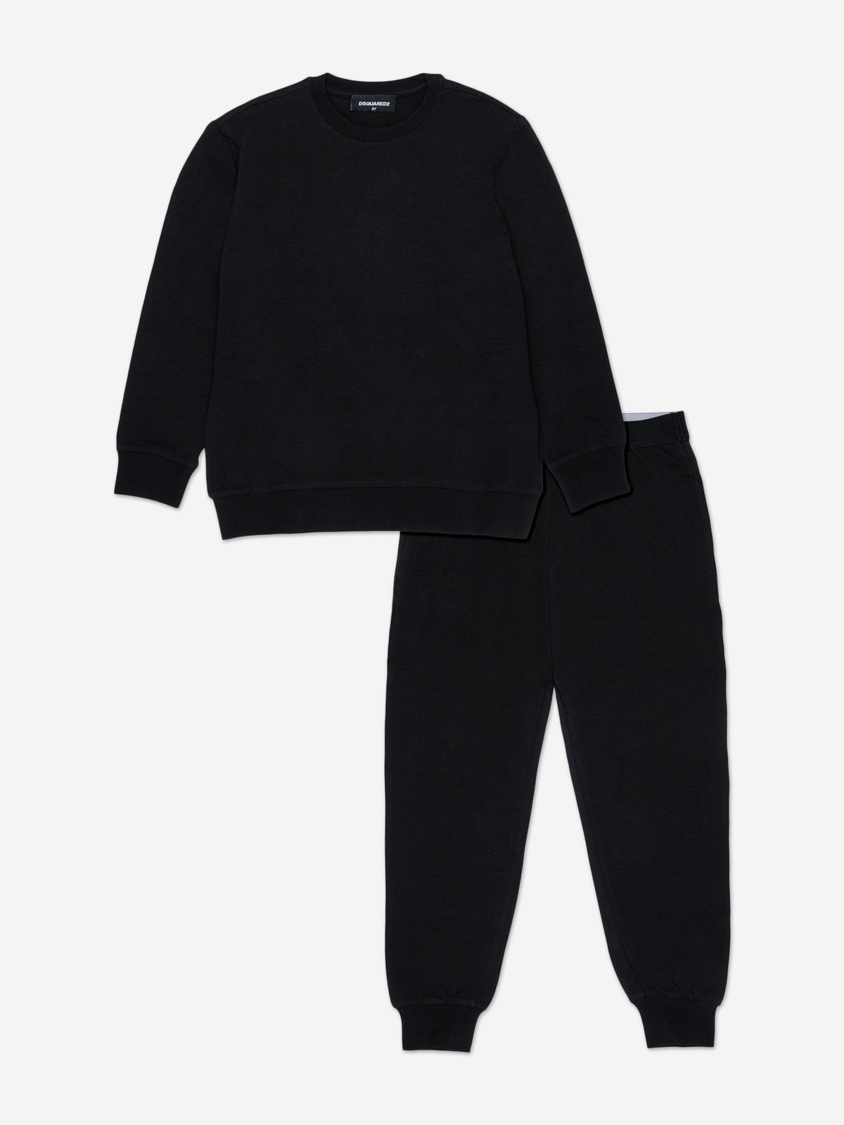Dsquared2 Kids Logo Pyjama Set in Black | Childsplay Clothing