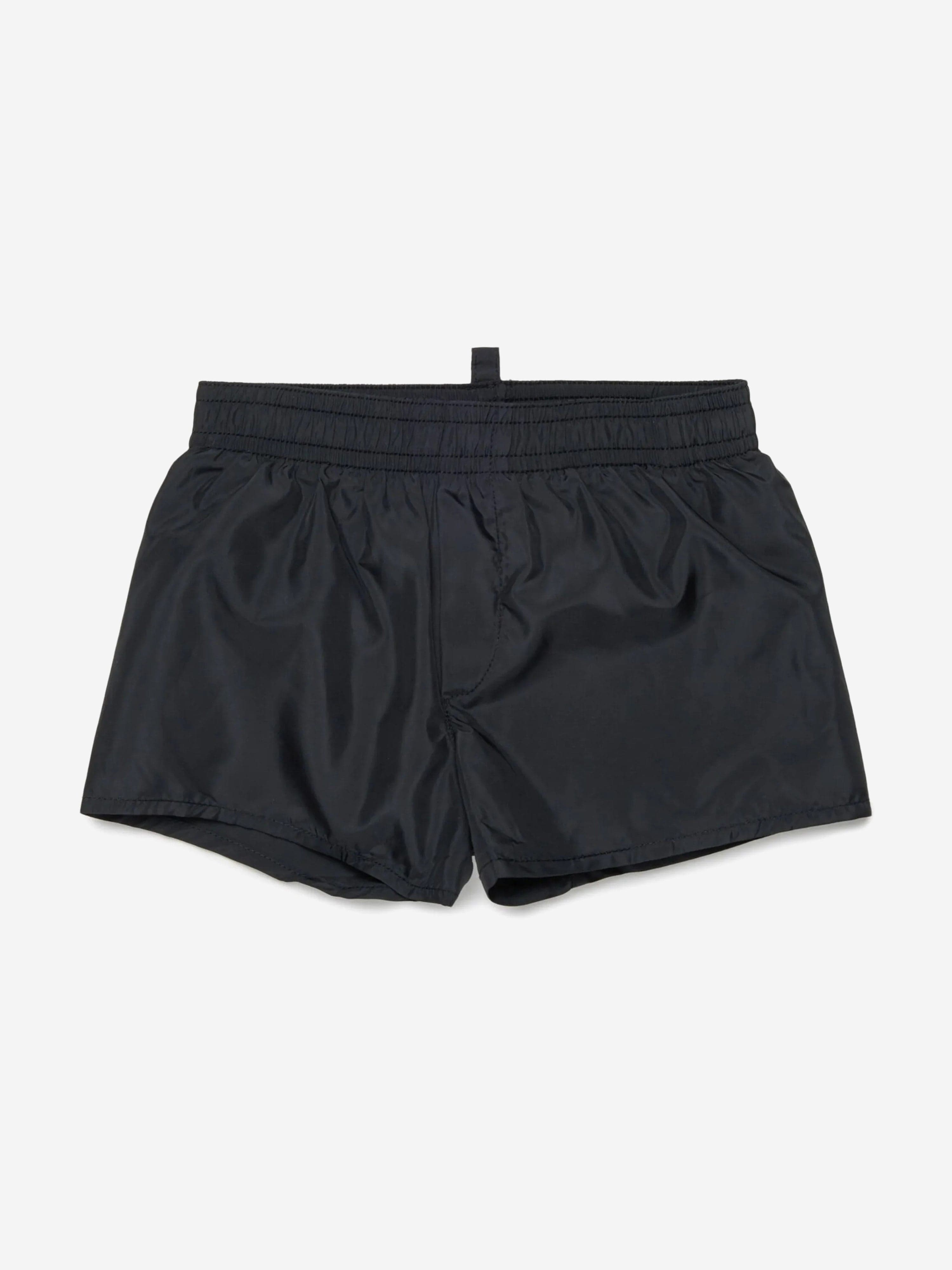 Dsquared2 Baby Boys Icon Swim Shorts in Black | Childsplay Clothing