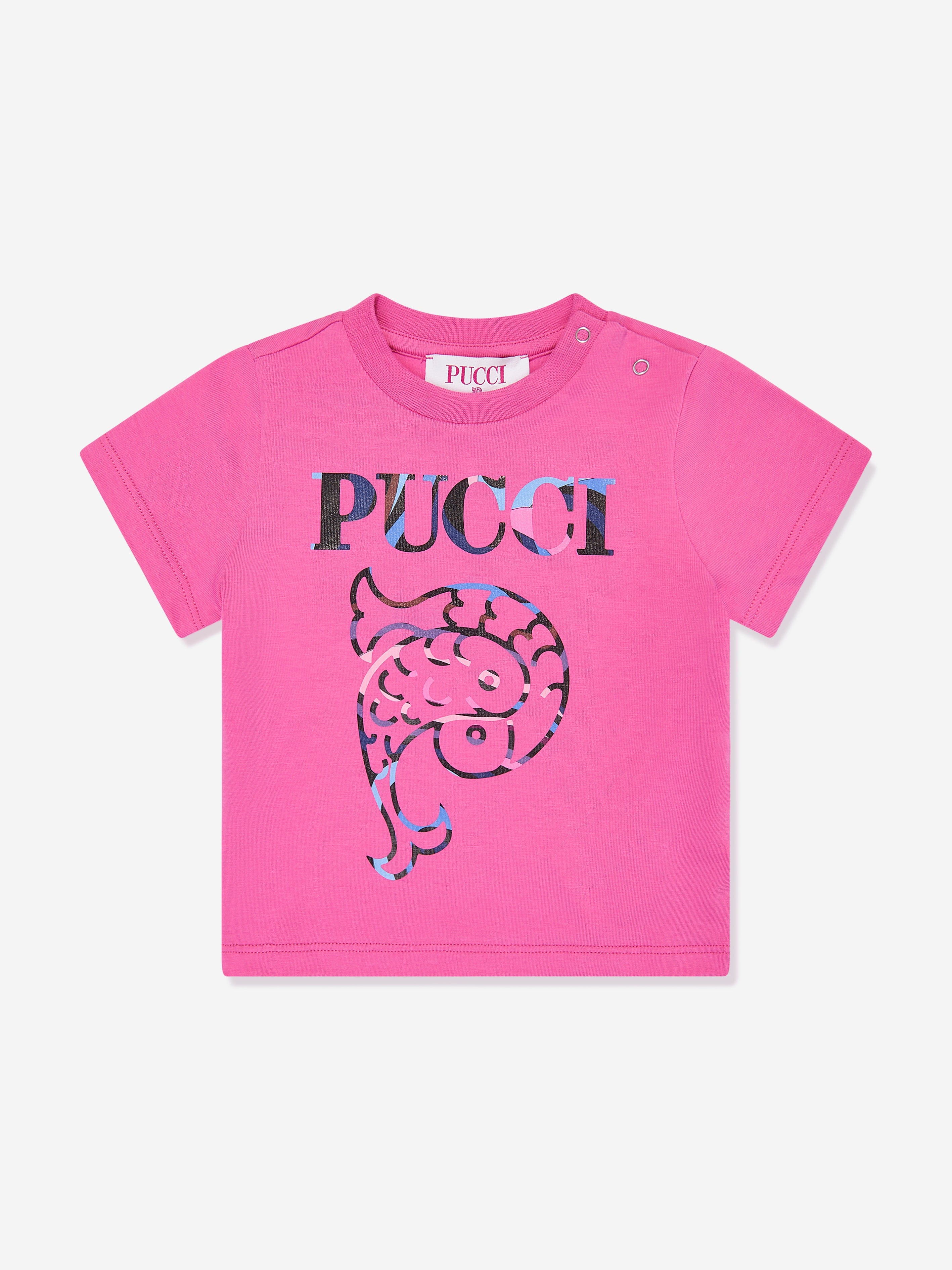EMILIO PUCCI ピンク☆Tシャツ｜半袖(Tシャツ)