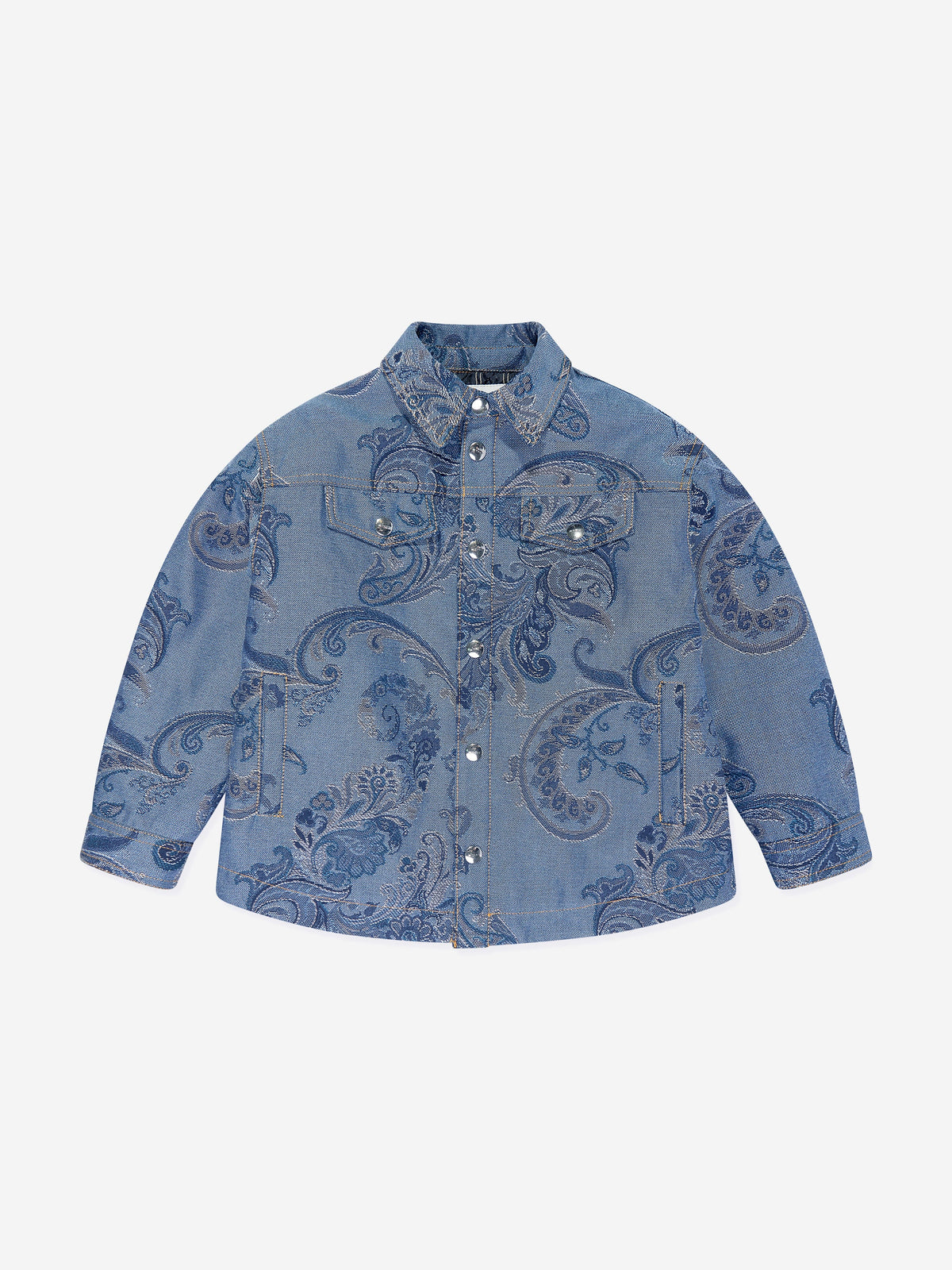 Etro Kids Paisley Print Jacket in Navy | Childsplay Clothing