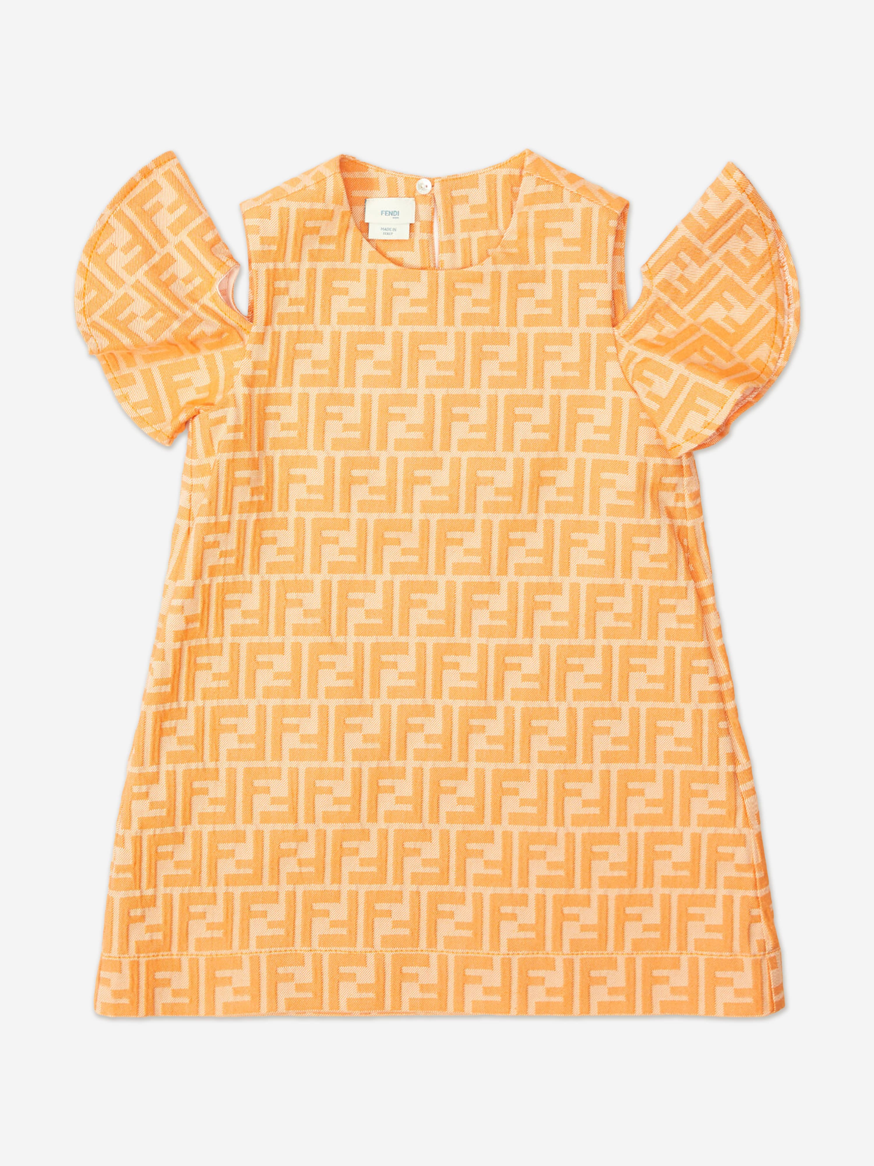 fendi orange dress Fendi Orange Dress
