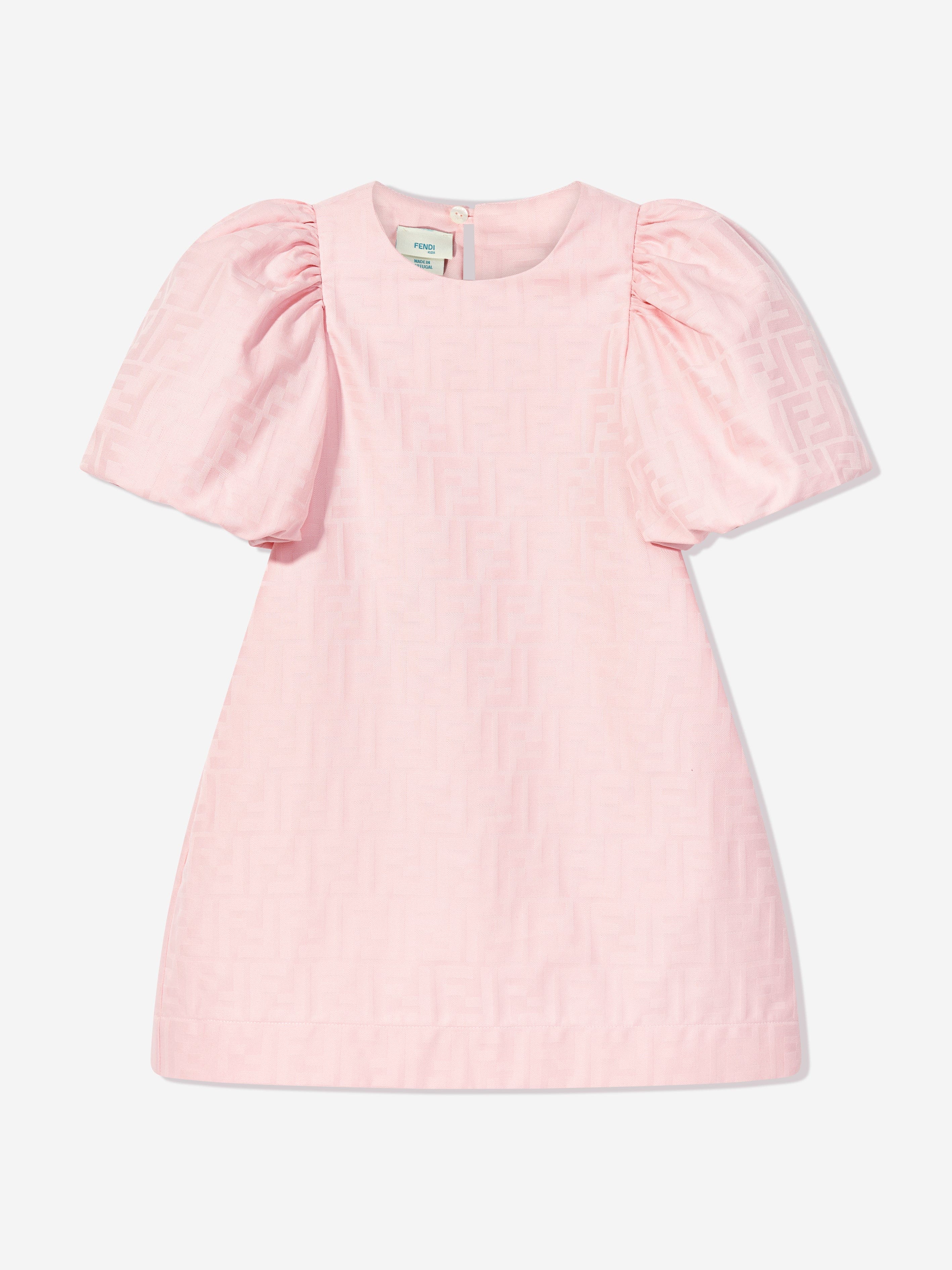 Fendi Kids | Pink Dress for girl with FF