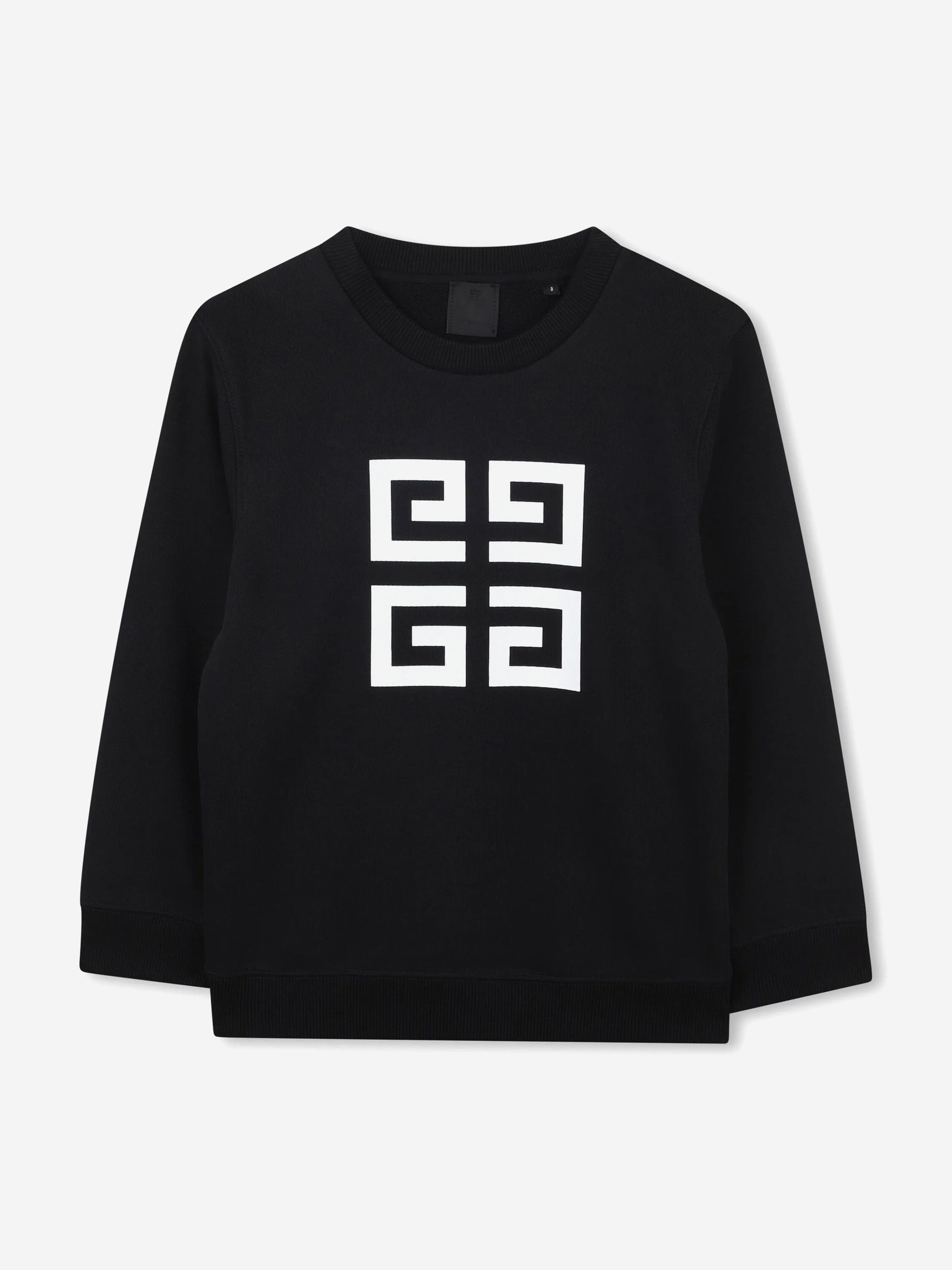 Givenchy Givenchy Boys 4G Logo Sweatshirt in Black Childsplay