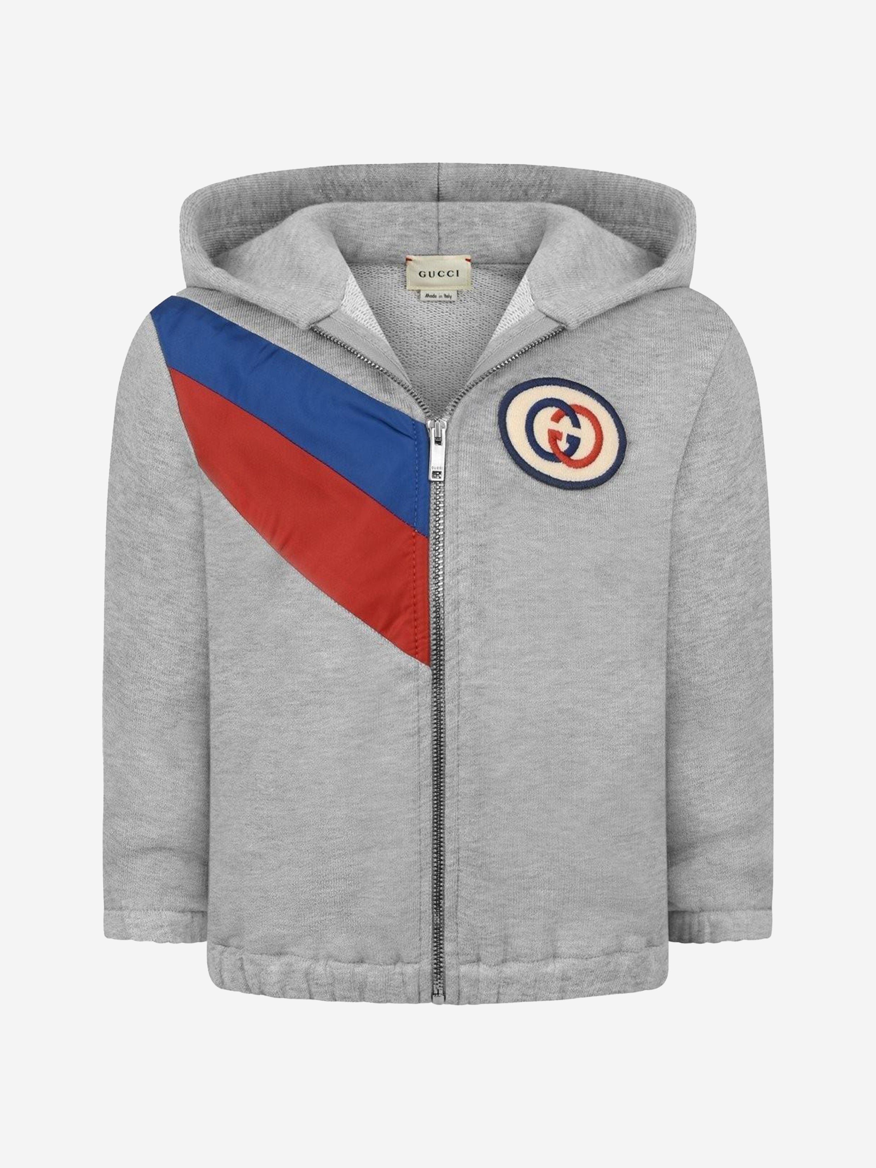 GUCCI Baby Boys Logo Zip Up Top Childsplay Clothing