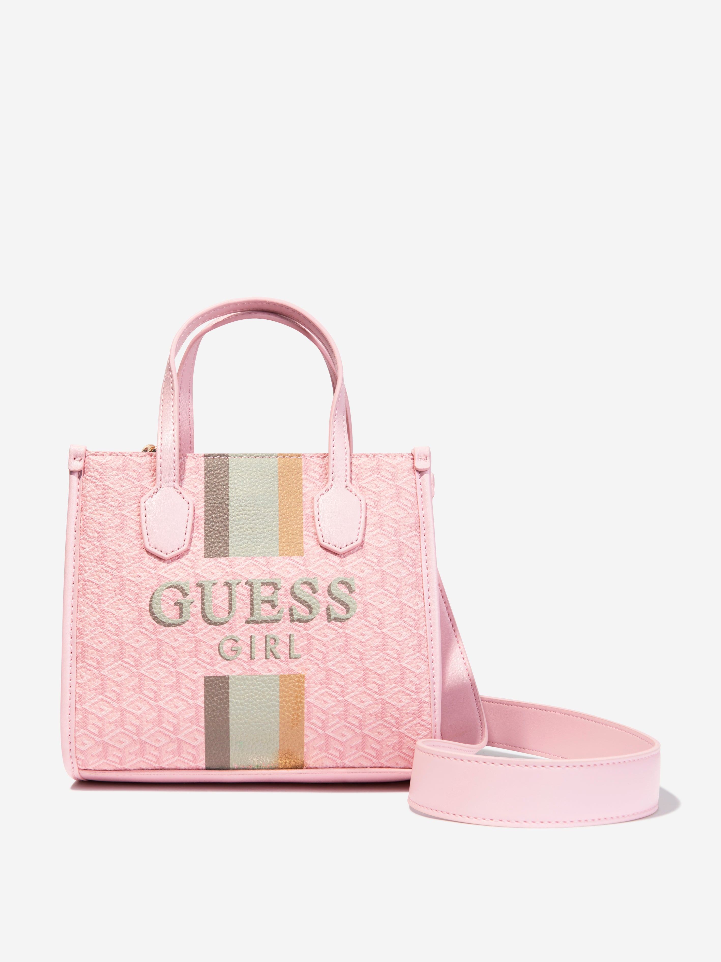 Guess Girls Mini Tote Bag in Pink