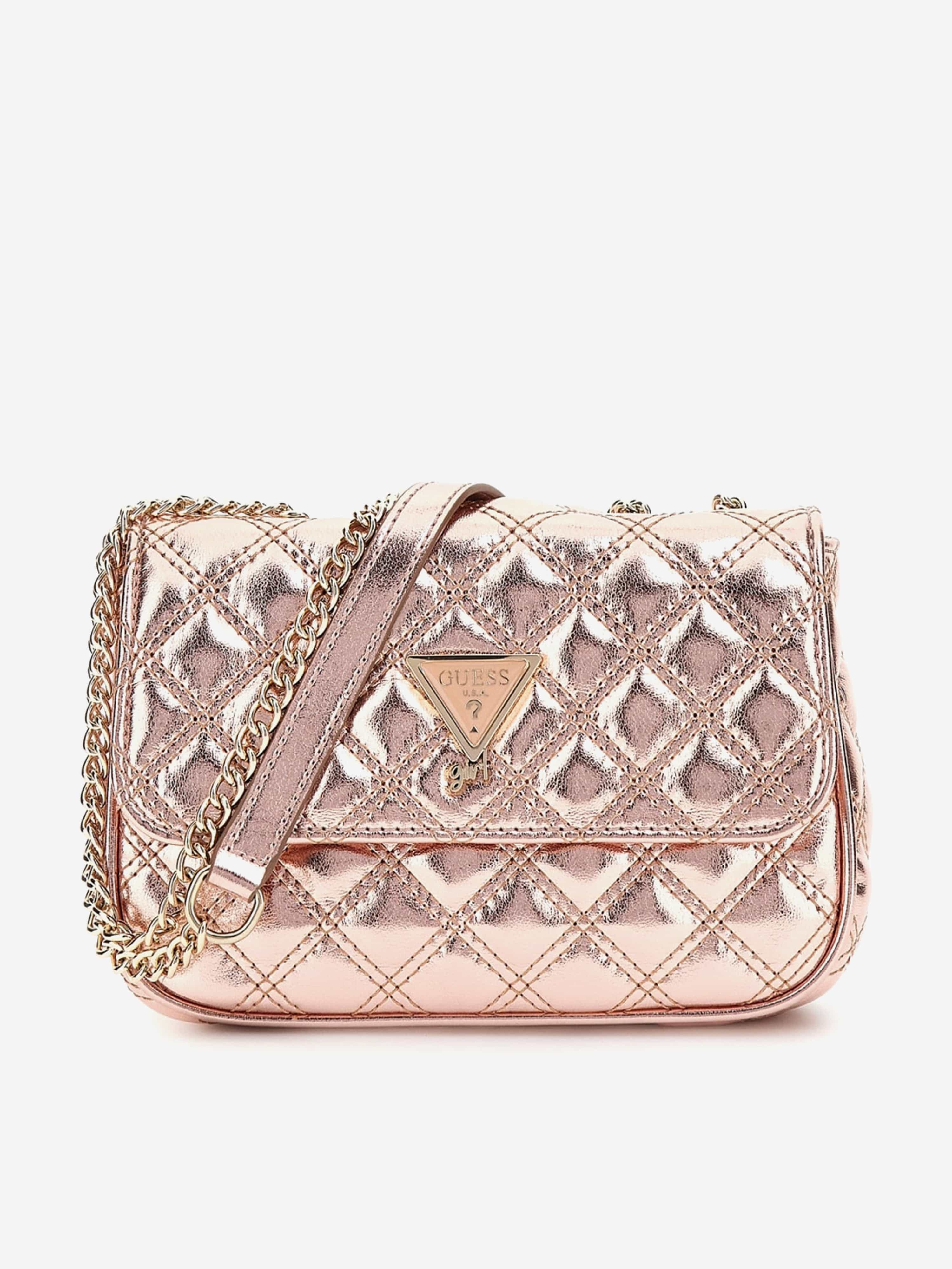 guess mini convertible backpack Guess Girls Mini Convertible Bag in Pink (18cm)