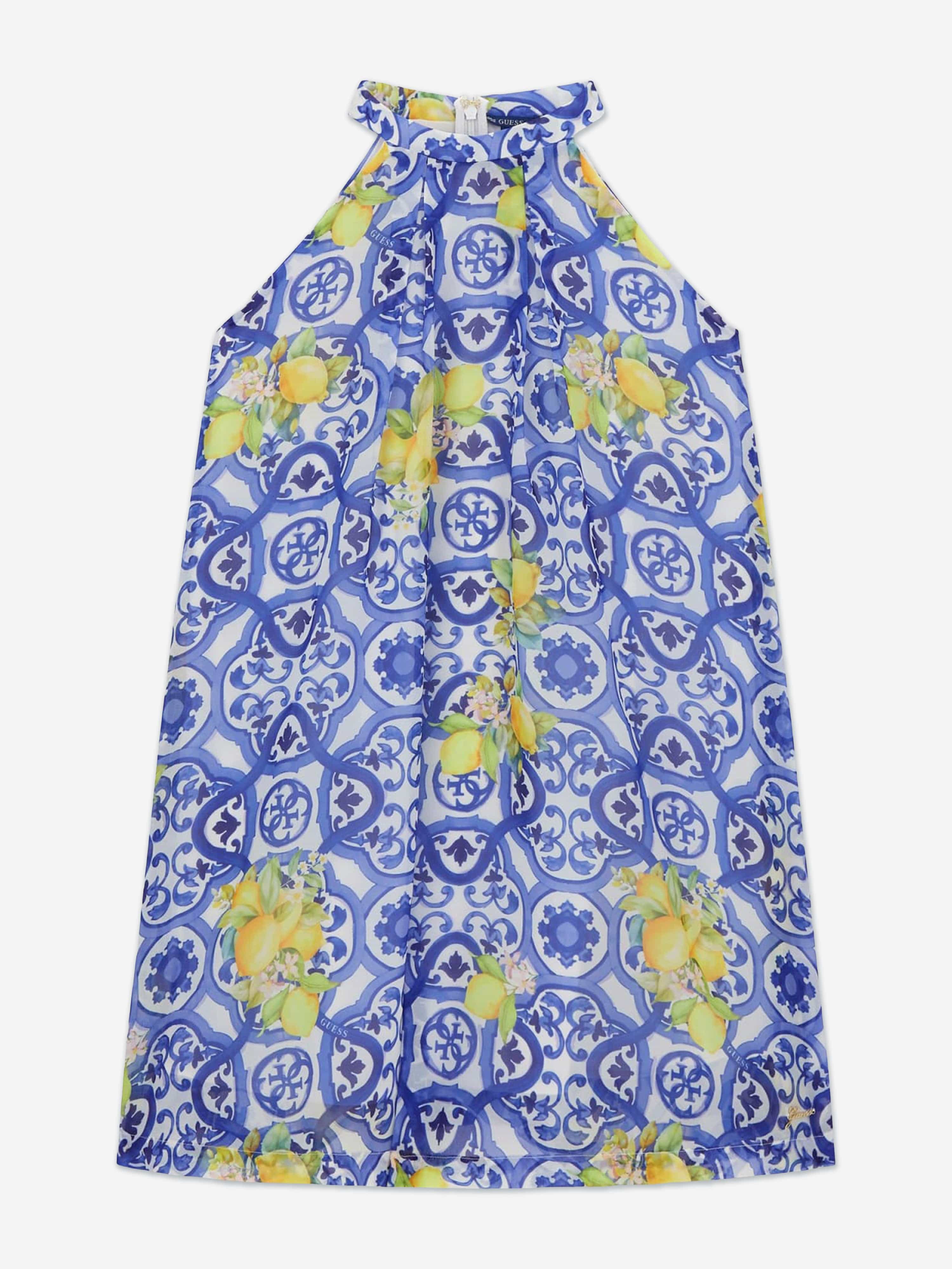 guess chiffon dress Eco Clara Chiffon Dress