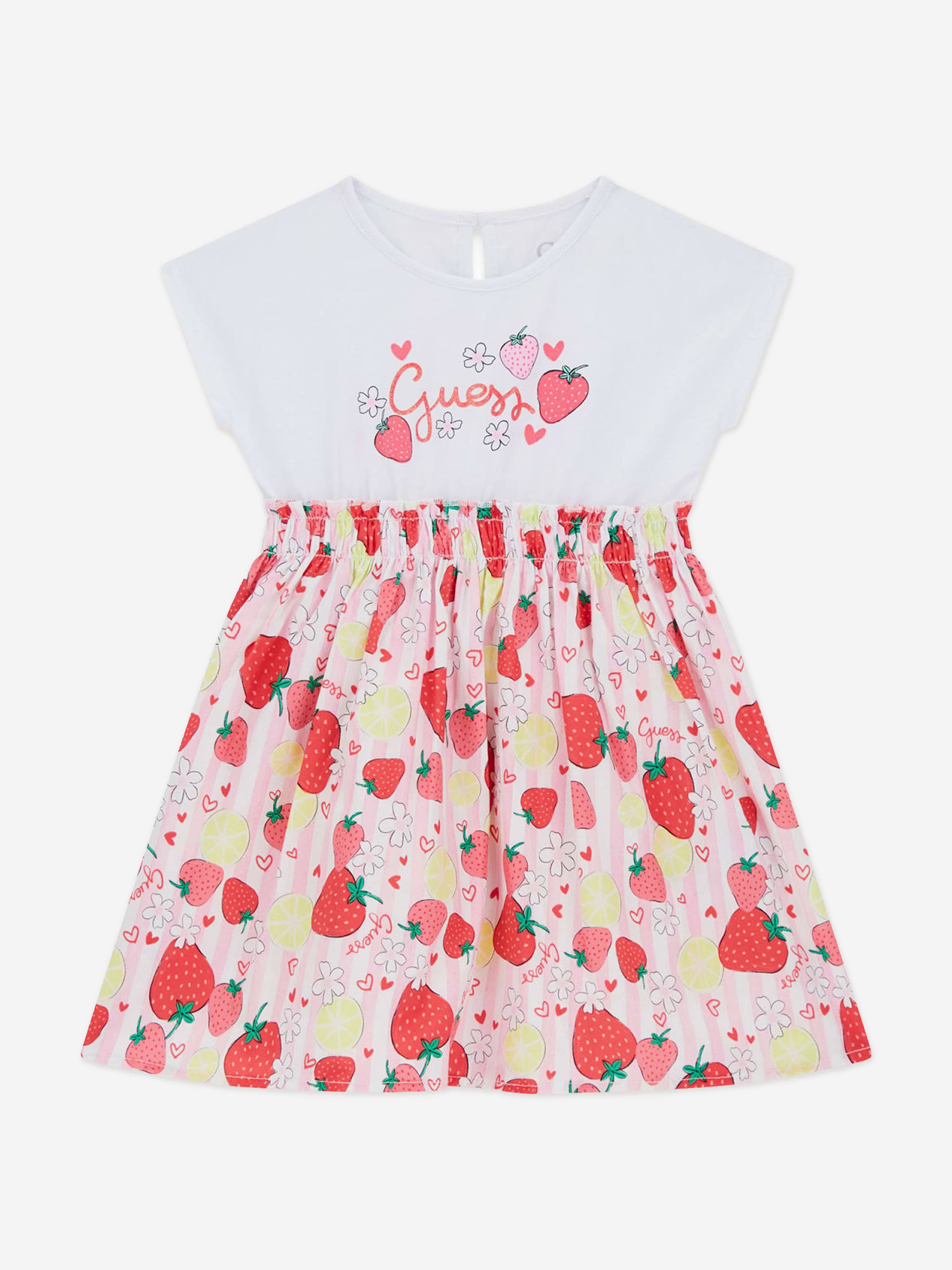 pink dress guess GUESS W91K54