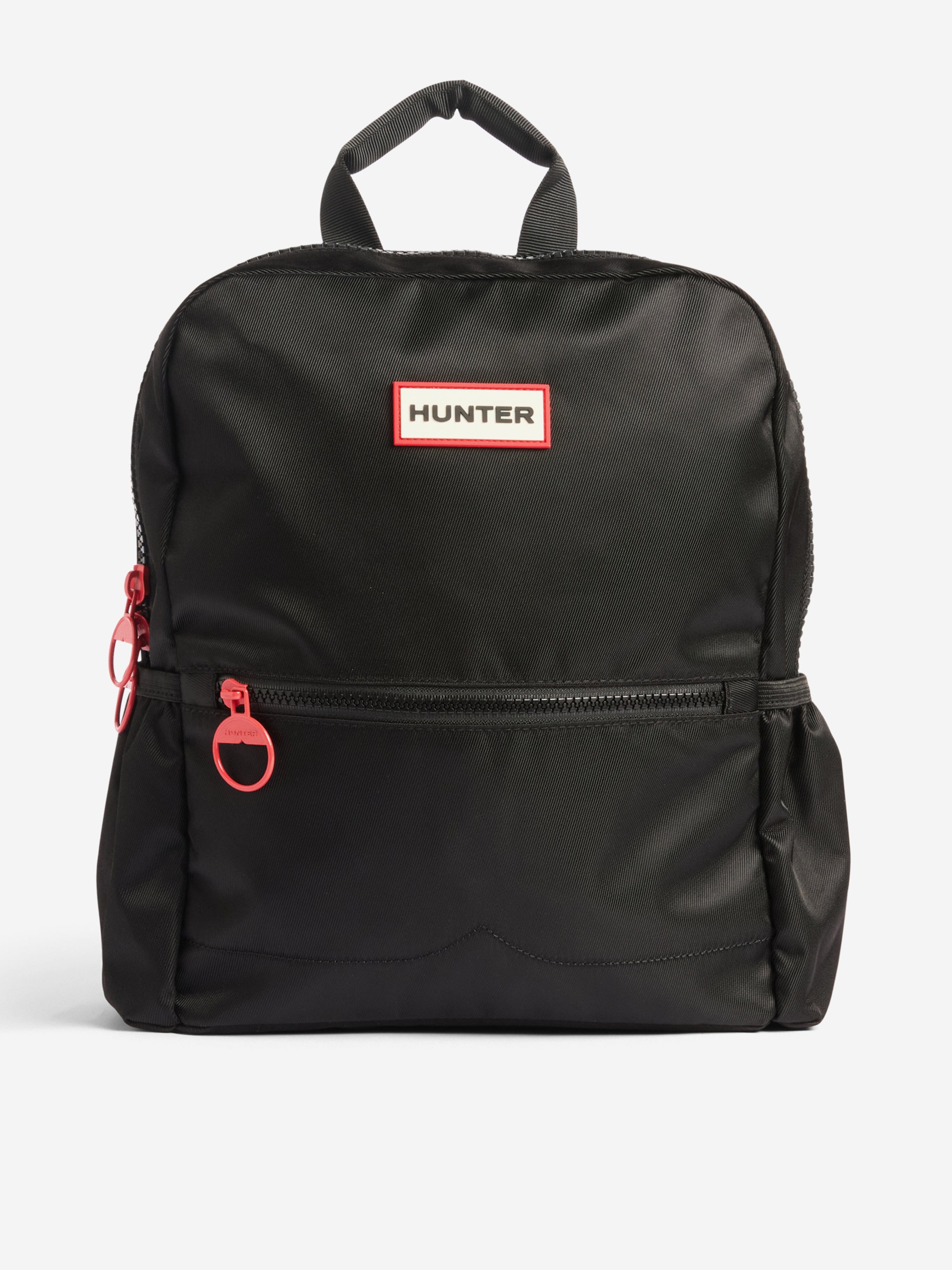 Hunter Kids Iona Nylon Backpack in Black (30cm)