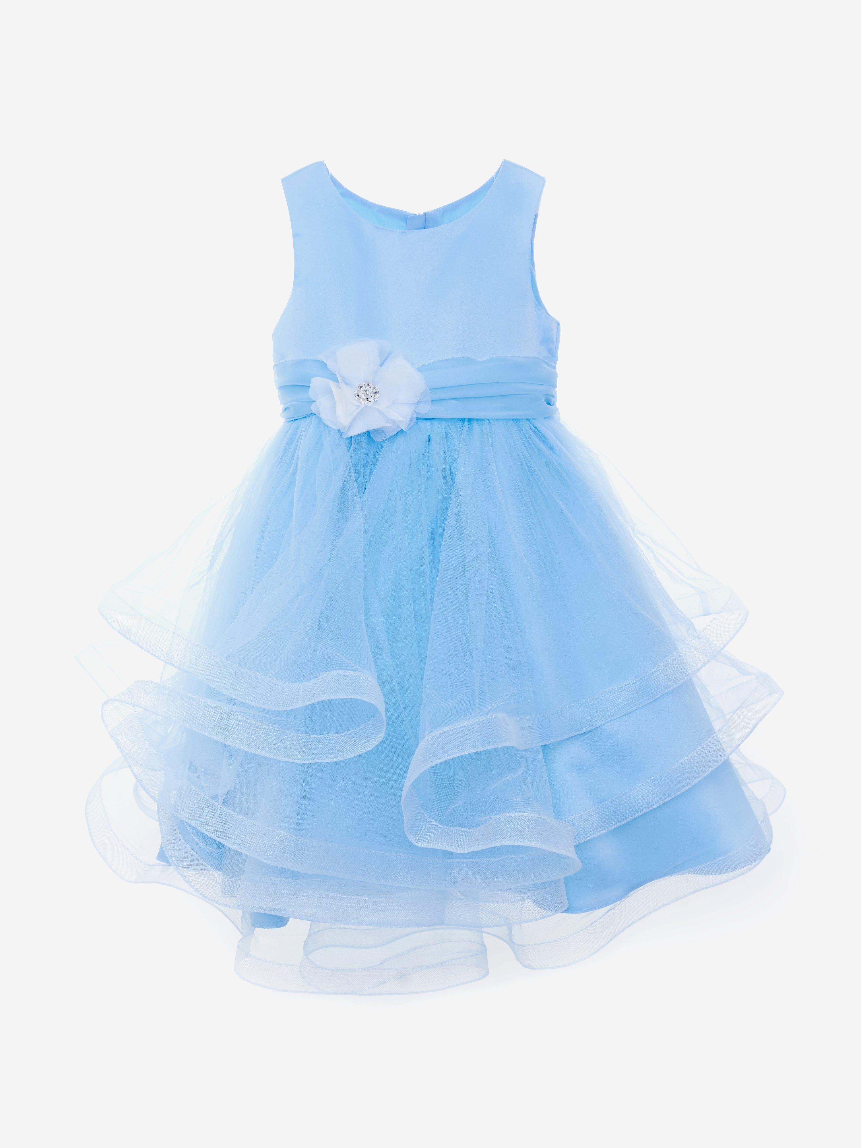 iAMe Girls Fairy Frost Dress in Blue