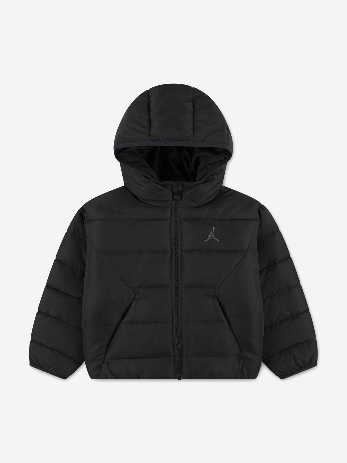 Jordan Kids MJ Brooklyn Puffer Jacket in Black | Childsplay Clothing