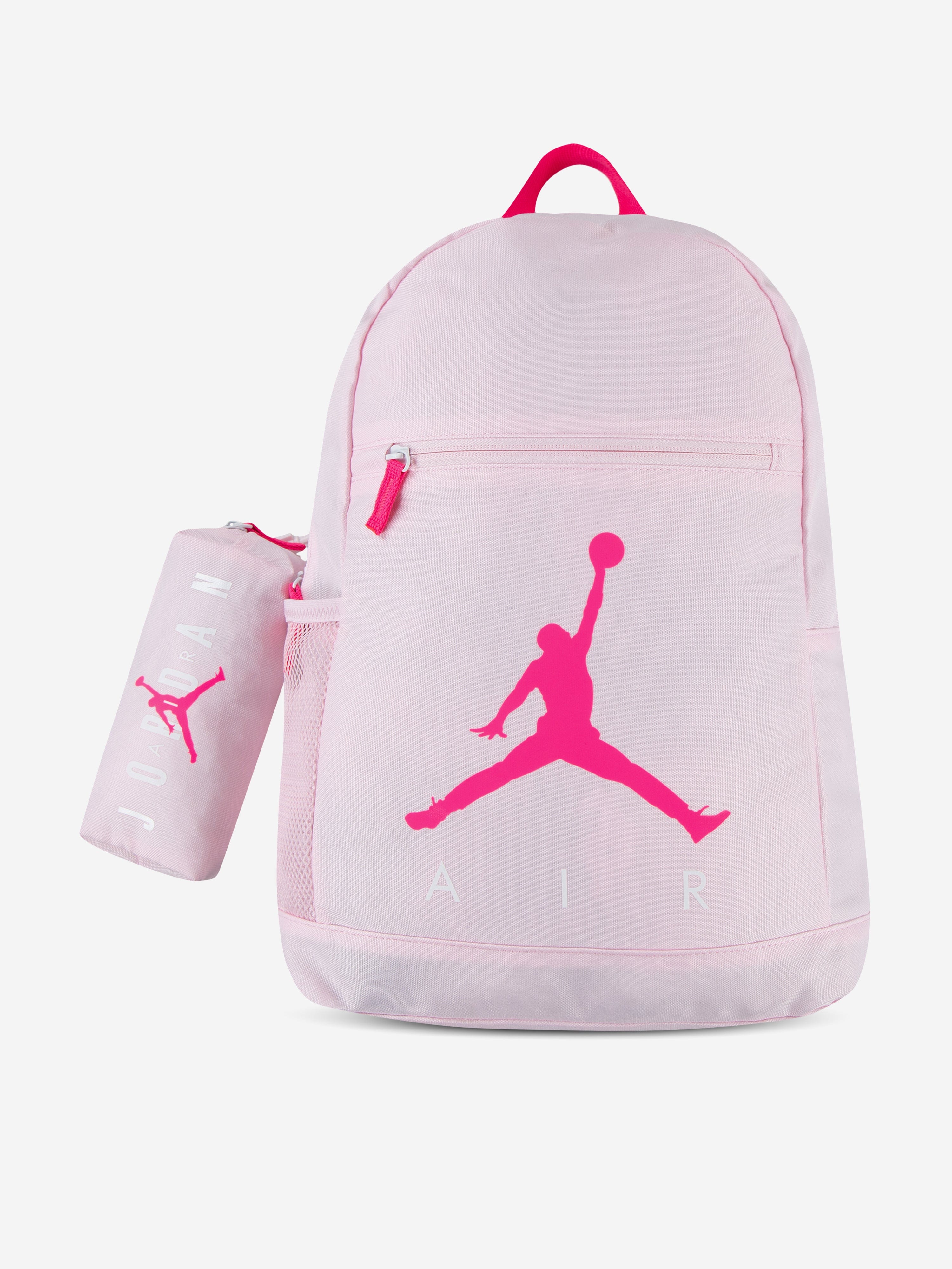 abercrombie backpack for kids Jordan Girls Jan Air School Backpack With Pencil Case in Pink (45cm)