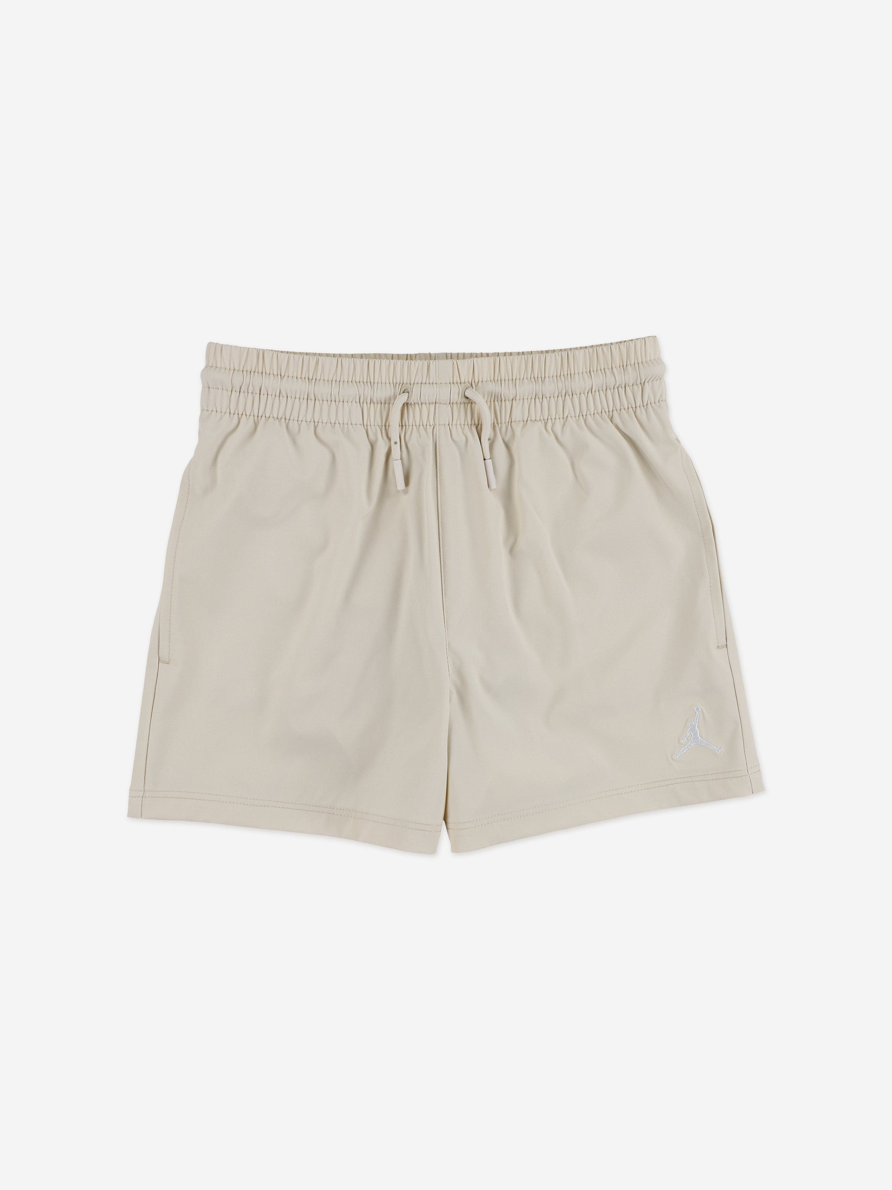 H BEAUTY&YOUTH nylon shorts BEIGE M ナイロン Jordan Girls Essential Woven Shorts in Beige | Childsplay Clothing