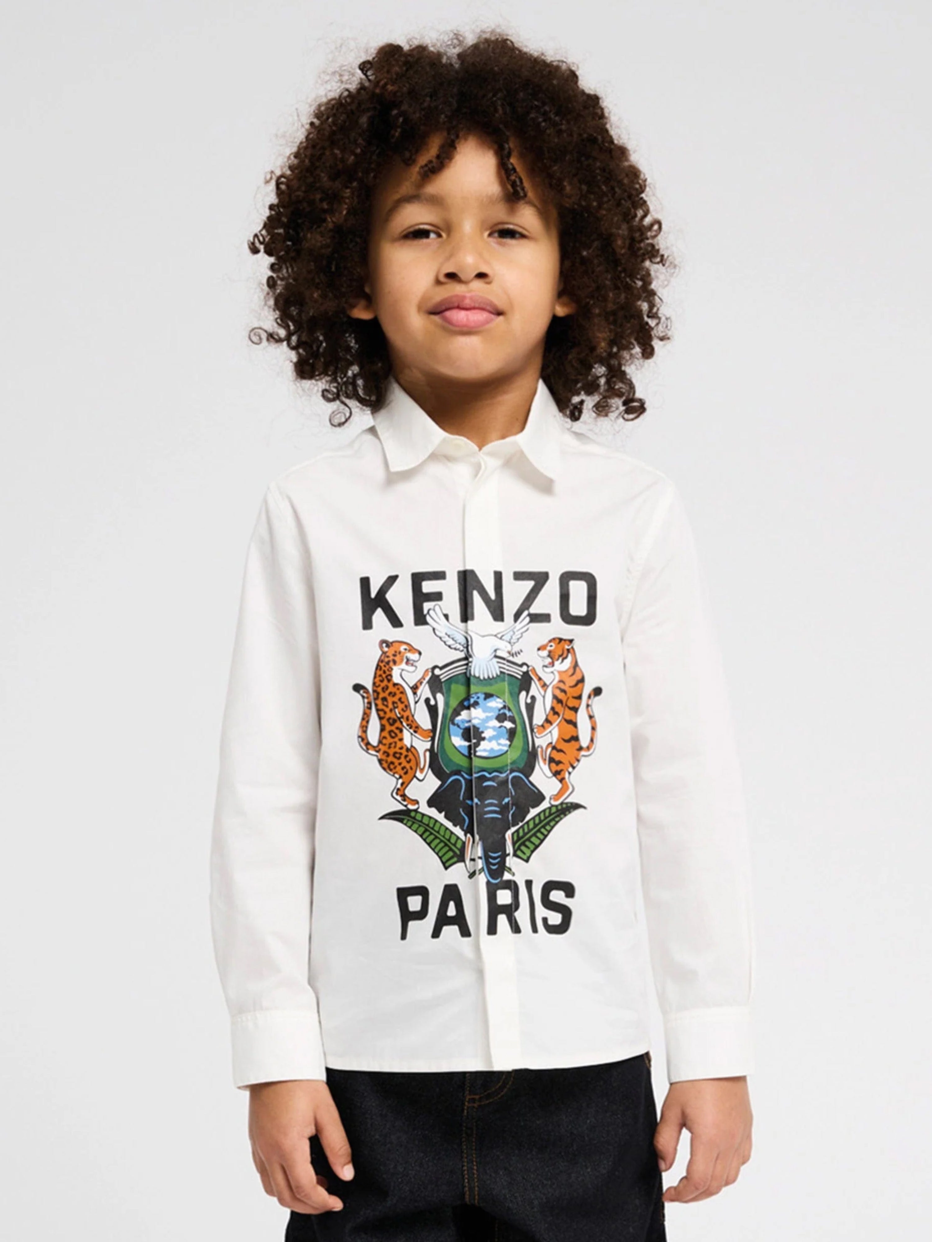 Lucky Tiger Kenzo Giacca Uomo Kenzo Kids Felpa Kenzo Pelle Felpa