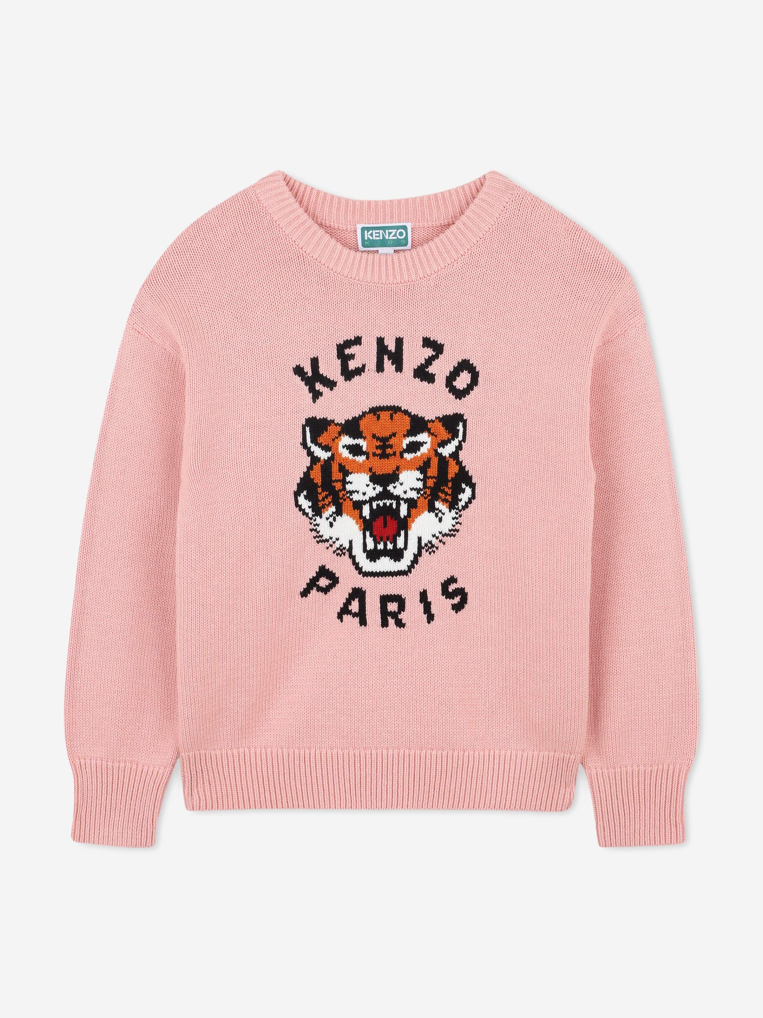Kenzo Paris Kenzo Kinder Trui Kenzo Sweatshirt Virtual Agm Tiger