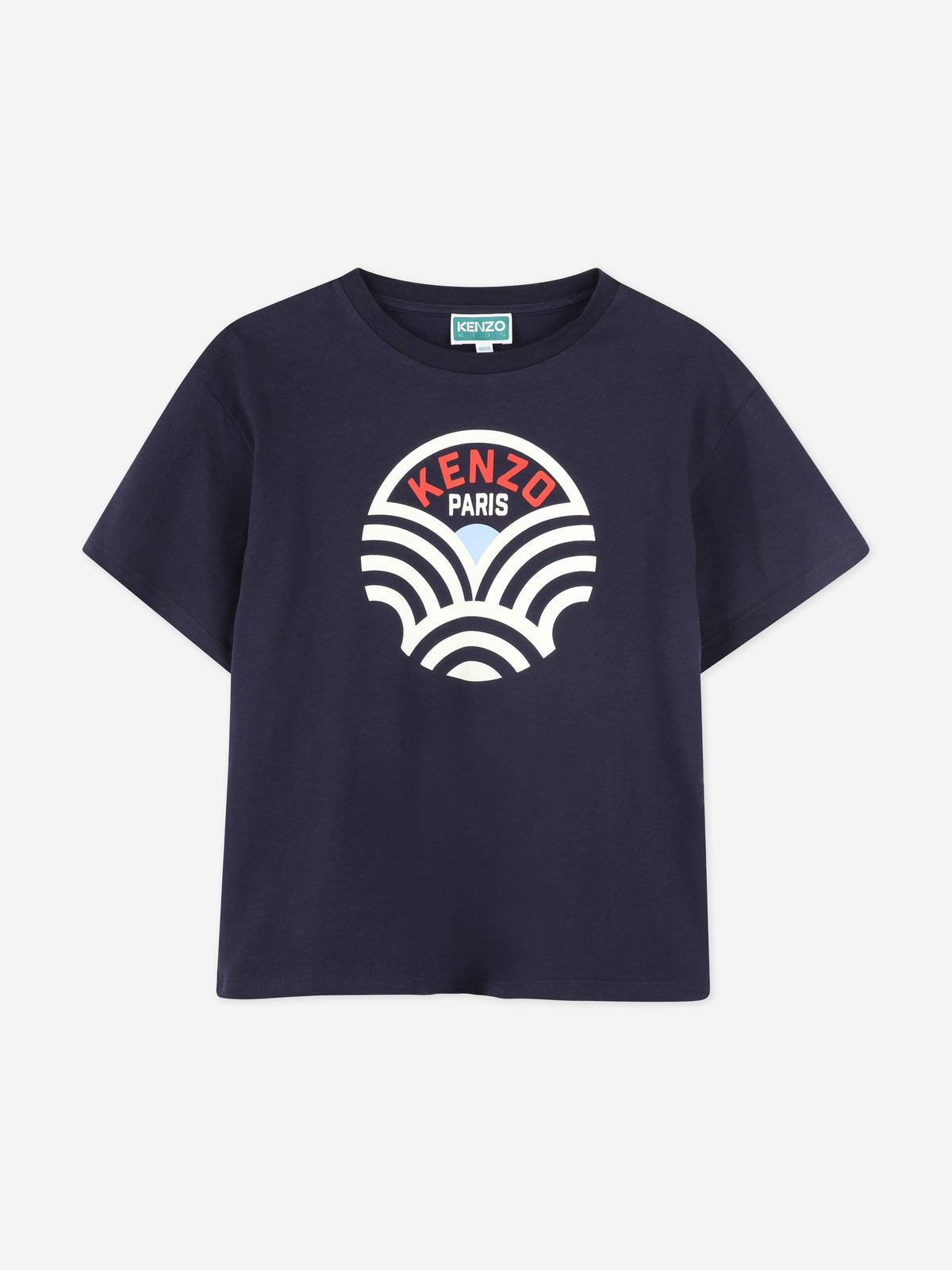 KENZO Boys Logo T-Shirt in Navy | Childsplay Clothing