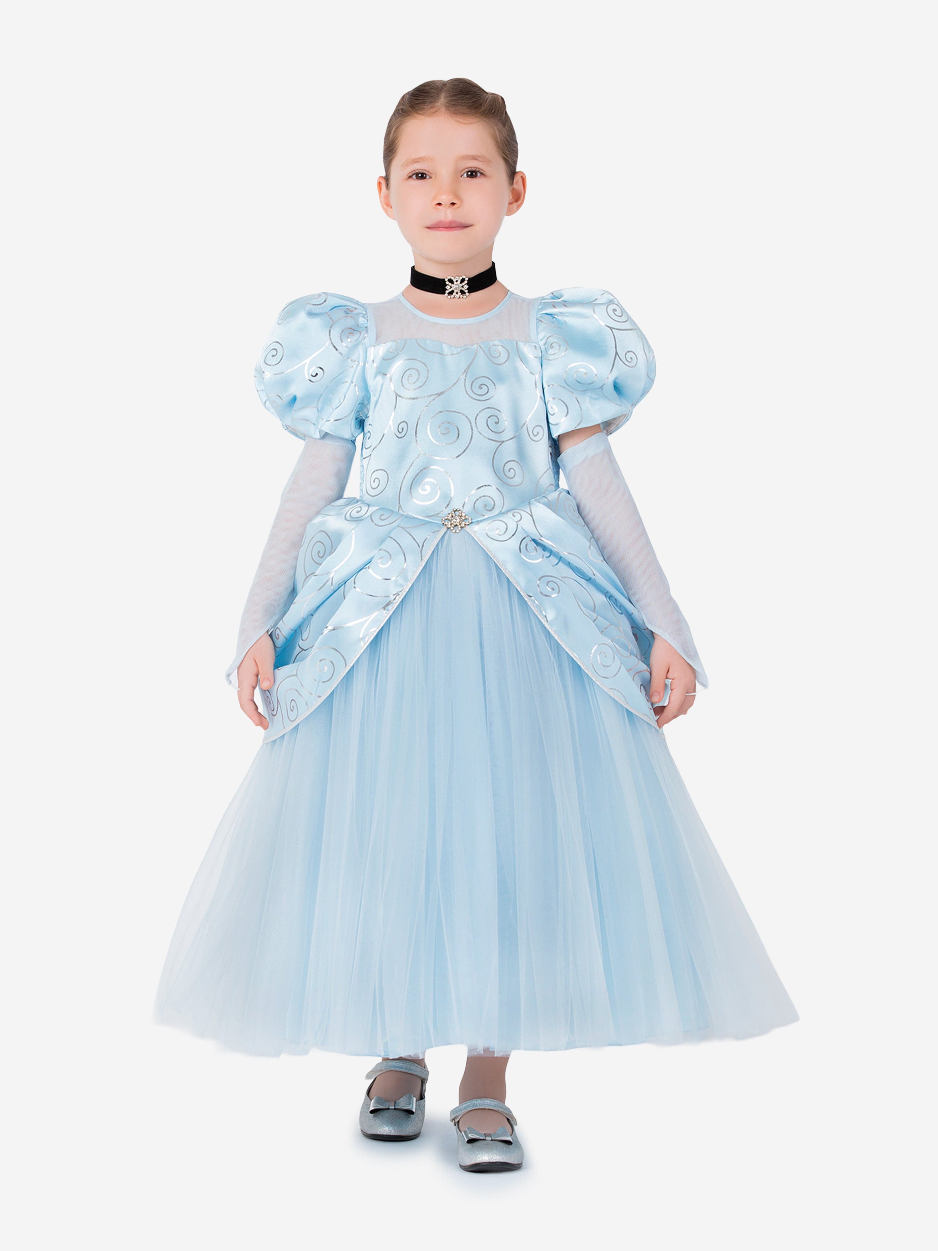 Magical Costumes Girls Cinderella Princess Costume in Blue Magical Costumes Girls Cinderella Princess Costume in Blue