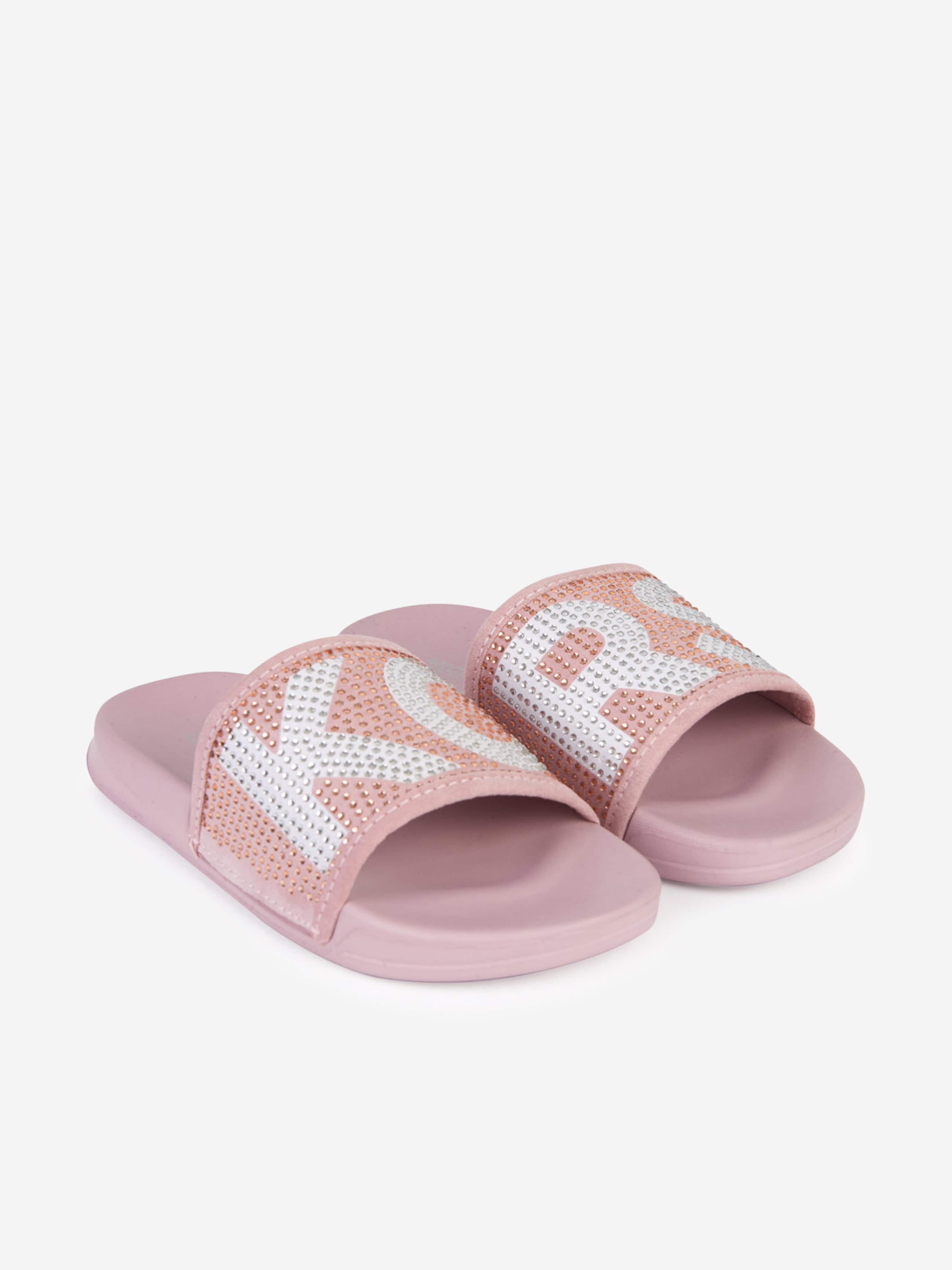 Michael Kors Diamante Logo Sliders | Childsplay Clothing