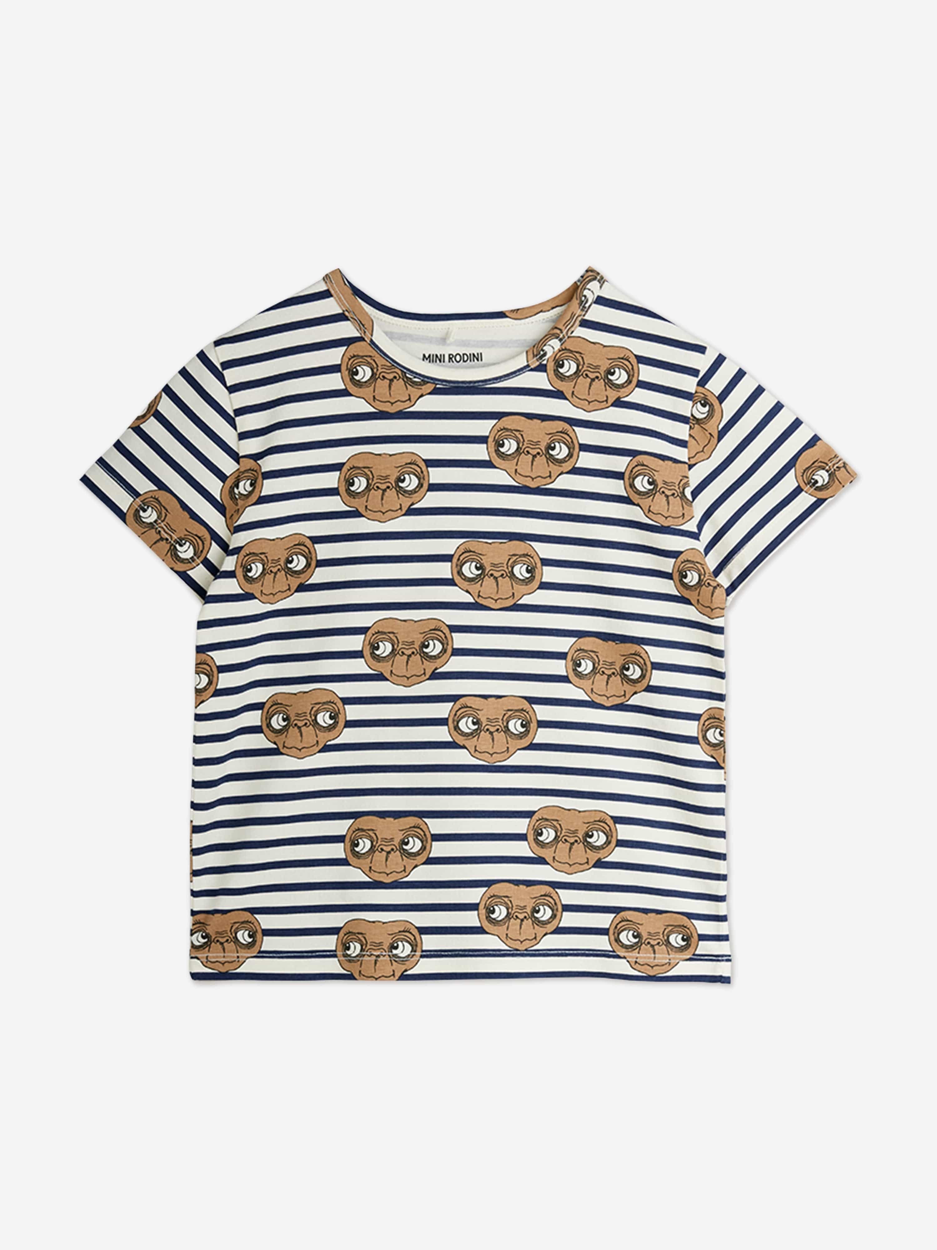 mini rodini tiger dress Multi E.T. Stripe T-Shirt Kids