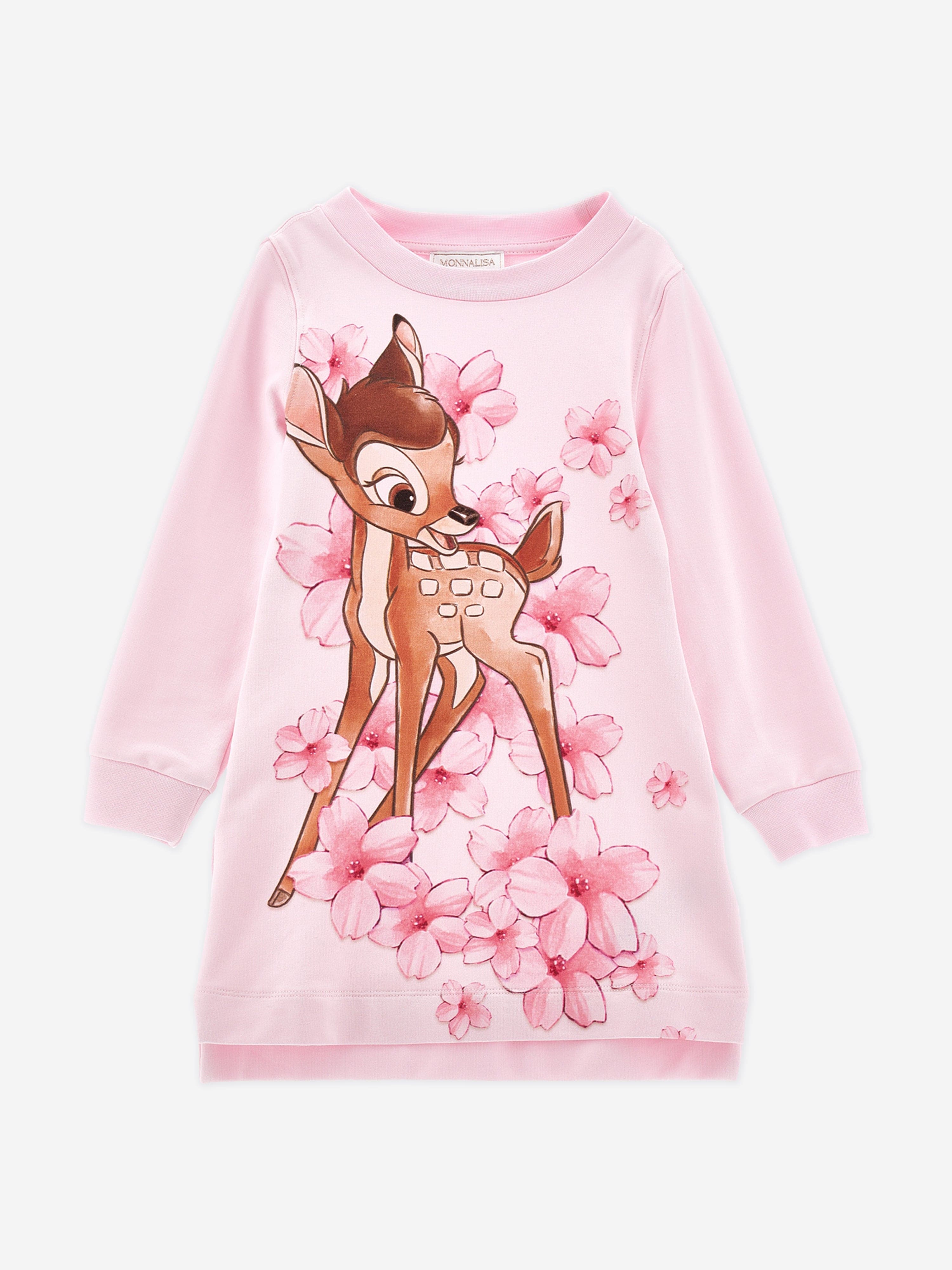Bambi Primark Uk Baby Girl Clothes Girls Bambi Sweater Dress In Pink