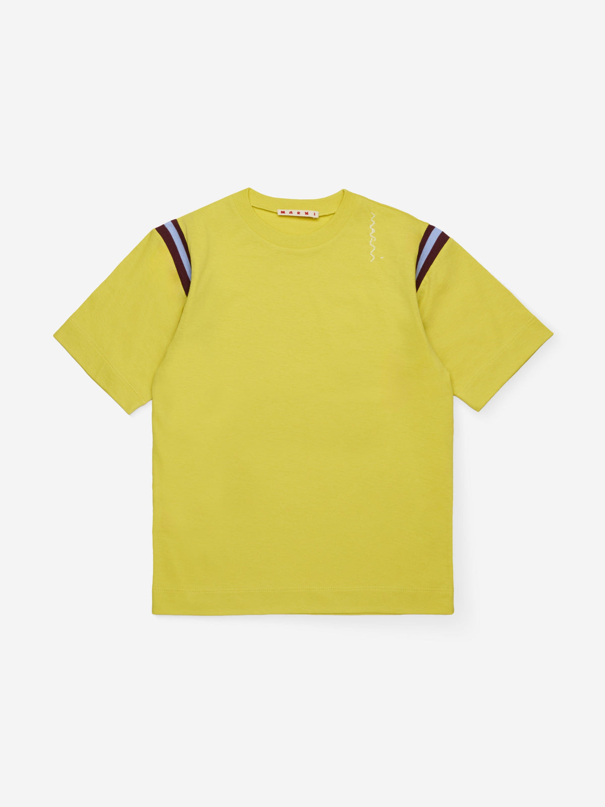 MARNI Kids Logo T-Shirt in Yellow | Childsplay Clothing